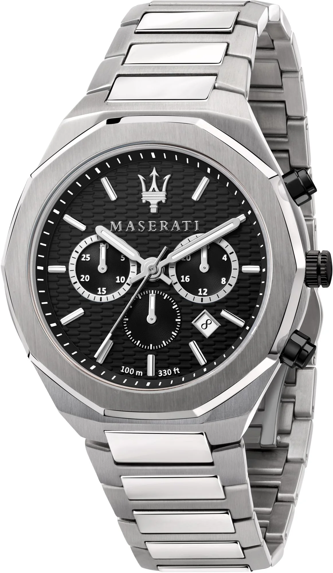 STILE Black / Stainless Steel | Black Dial