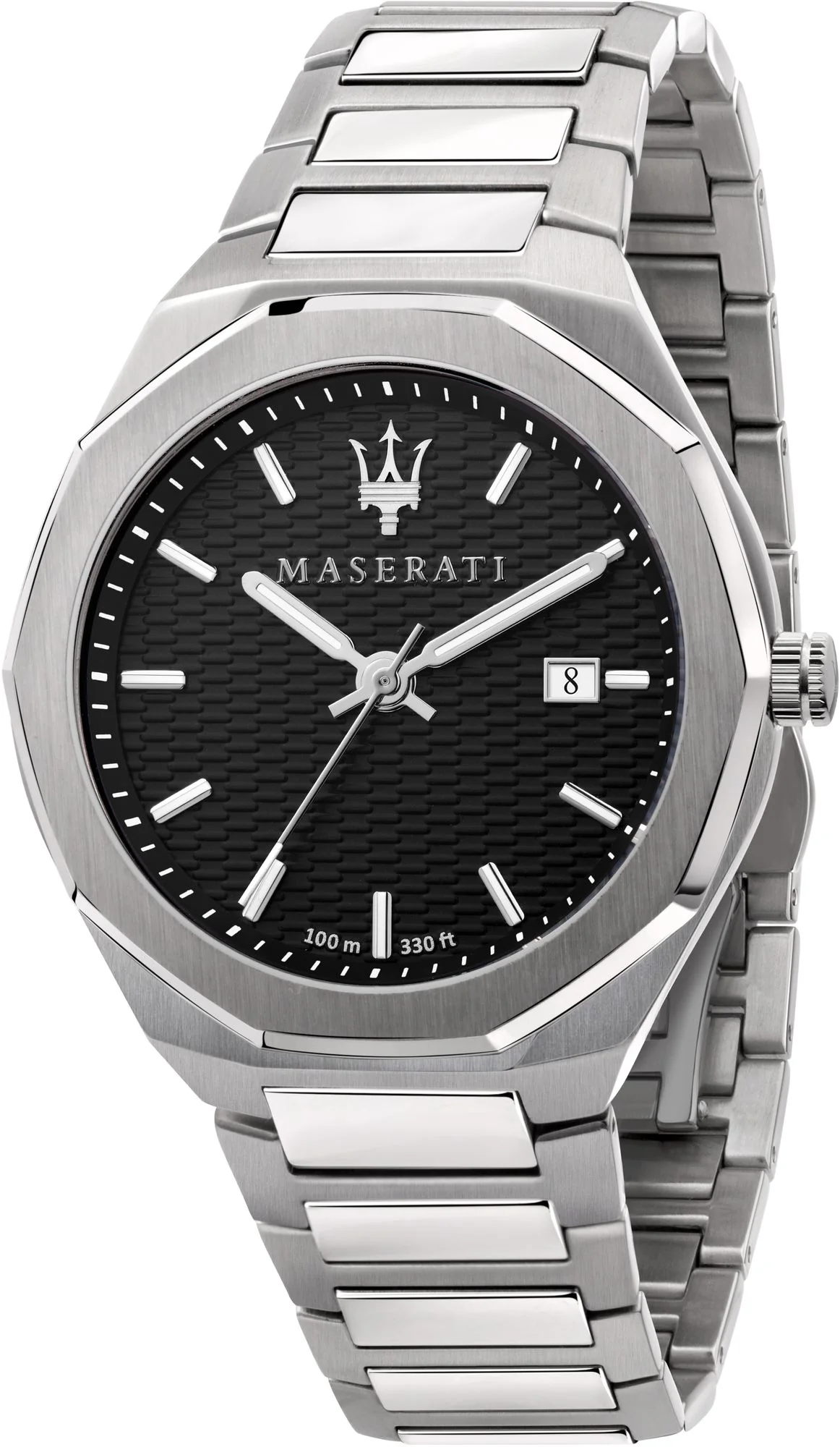 STILE Black / Stainless Steel Black Dial