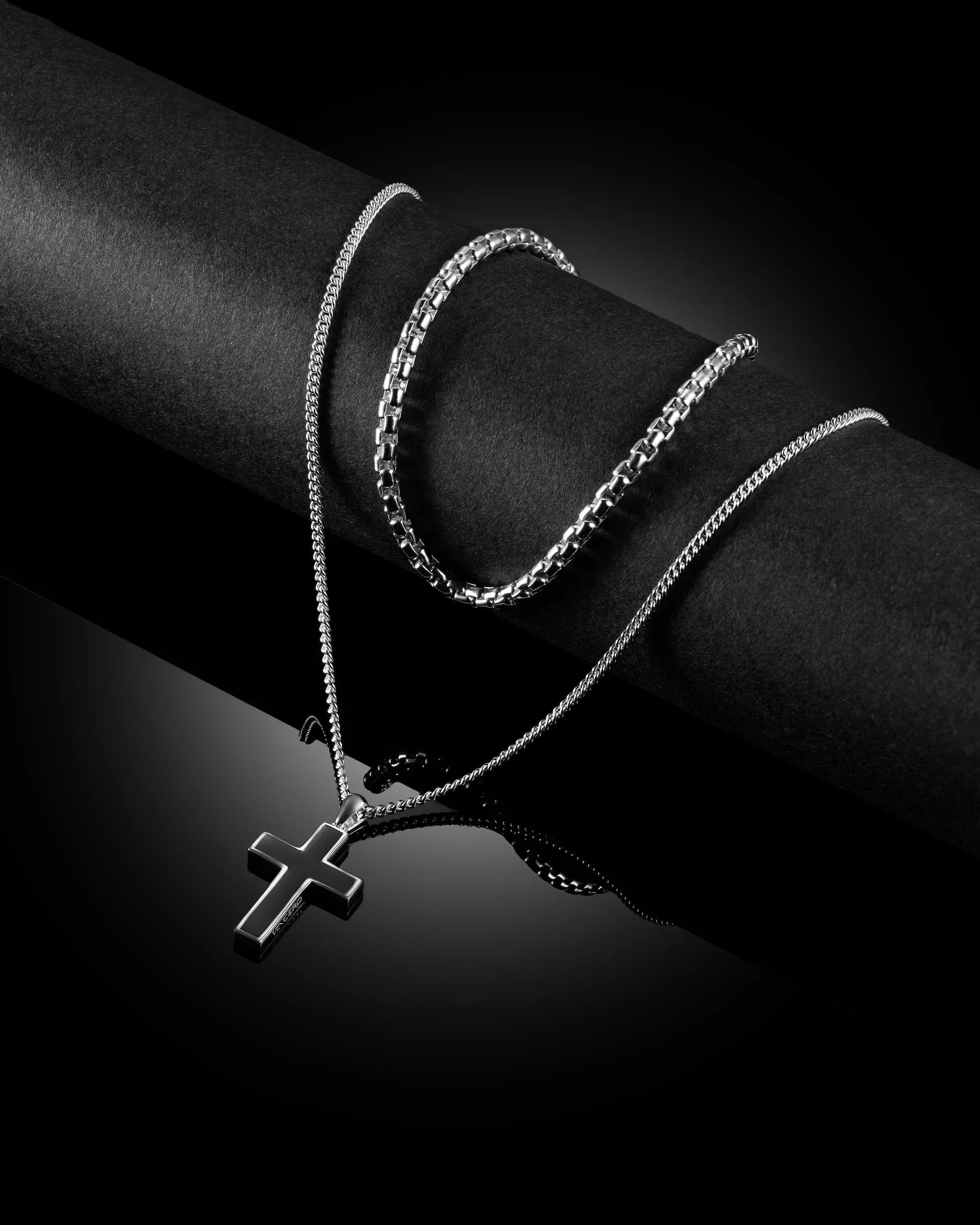 Stone Cross (Large) Black Onyx - Image 3