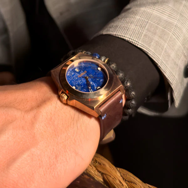 STONED COLLECTION LAPIS LAZULI | Blue Dial - Image 2
