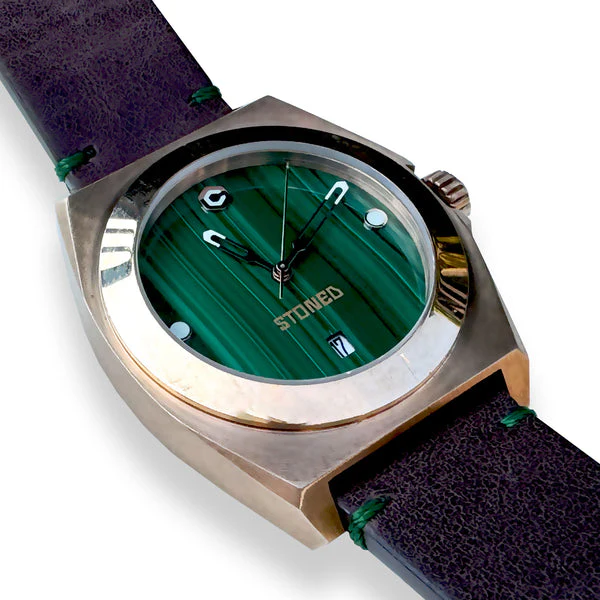 STONED COLLECTION MALACHITE | Green Dial - Image 2