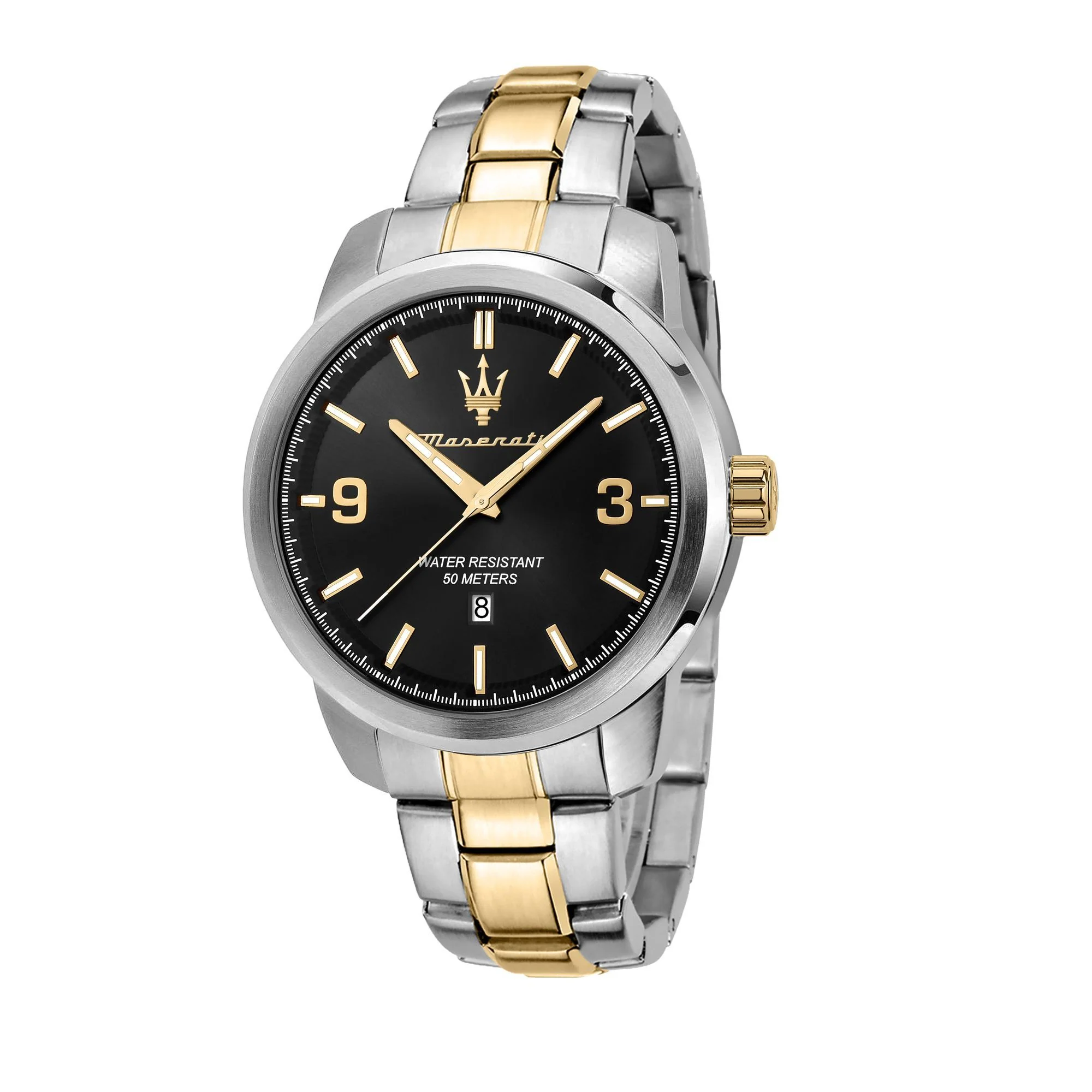 SUCCESSO Black / Stainless Steel Black Dial