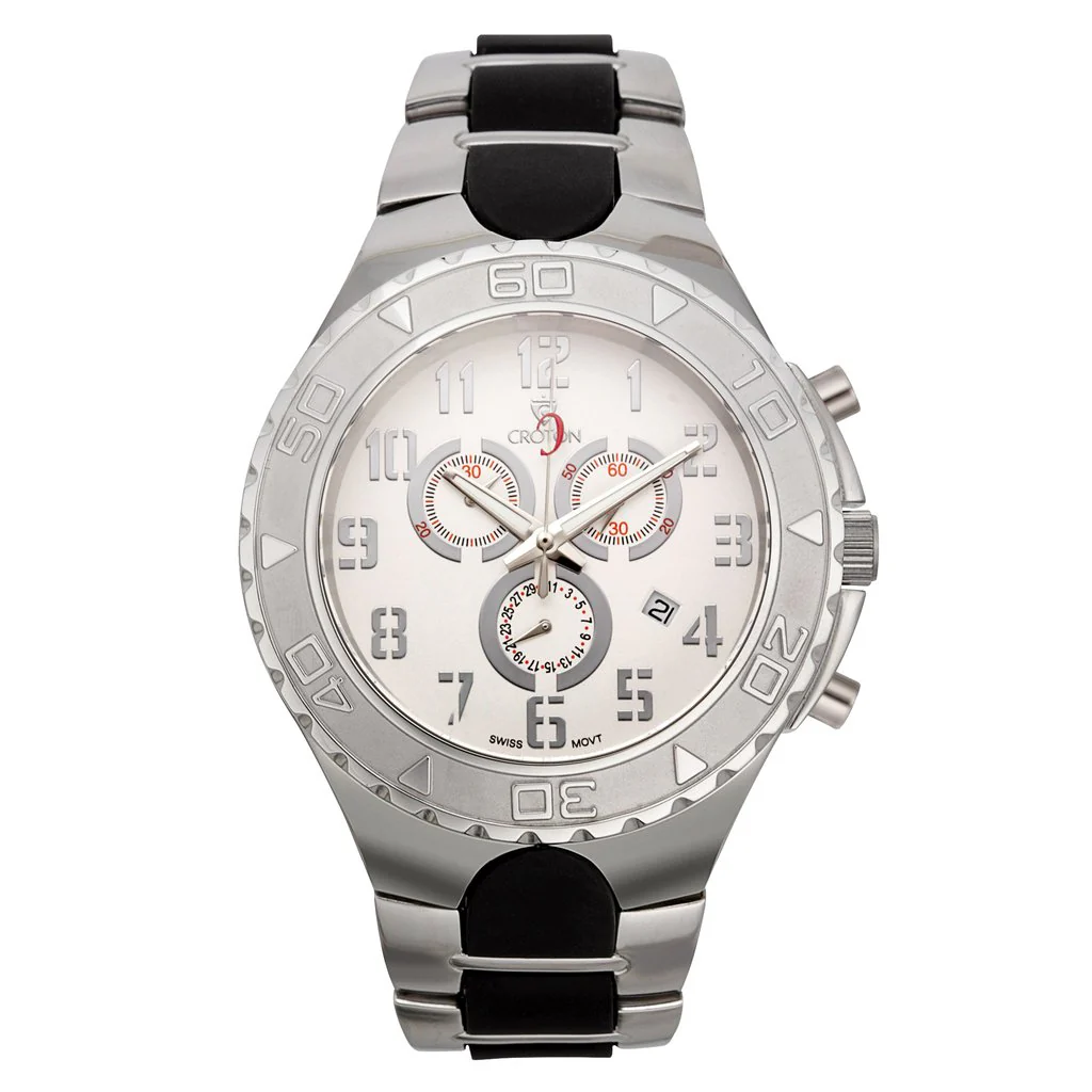 Super C black/silver/black | White Dial