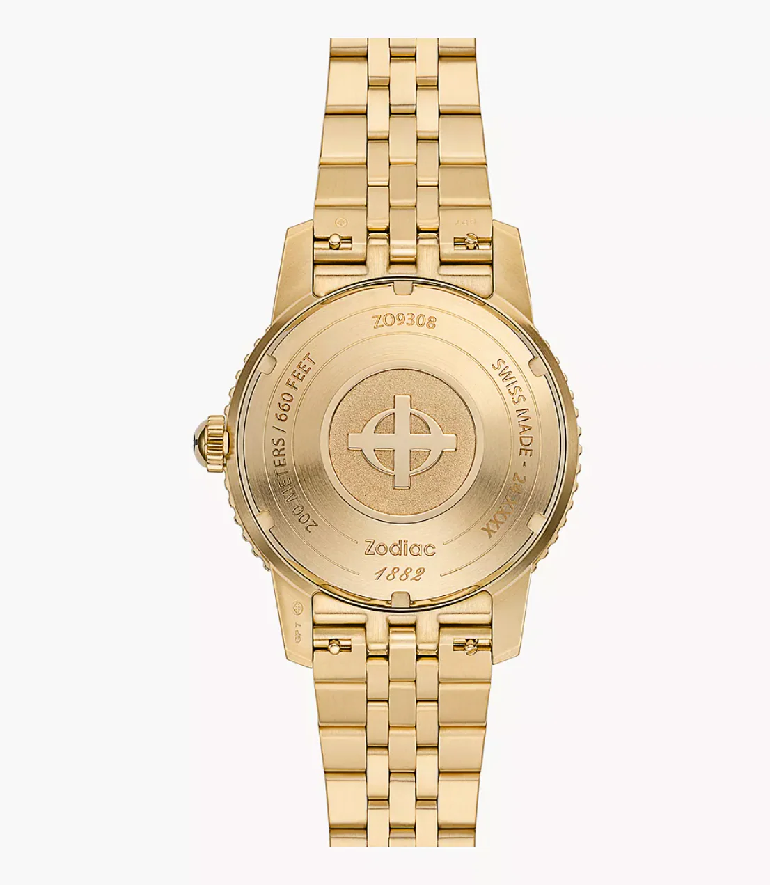 Super Sea Wolf Compression Stainless Steel 18K Gold-Plated Watch - Image 5