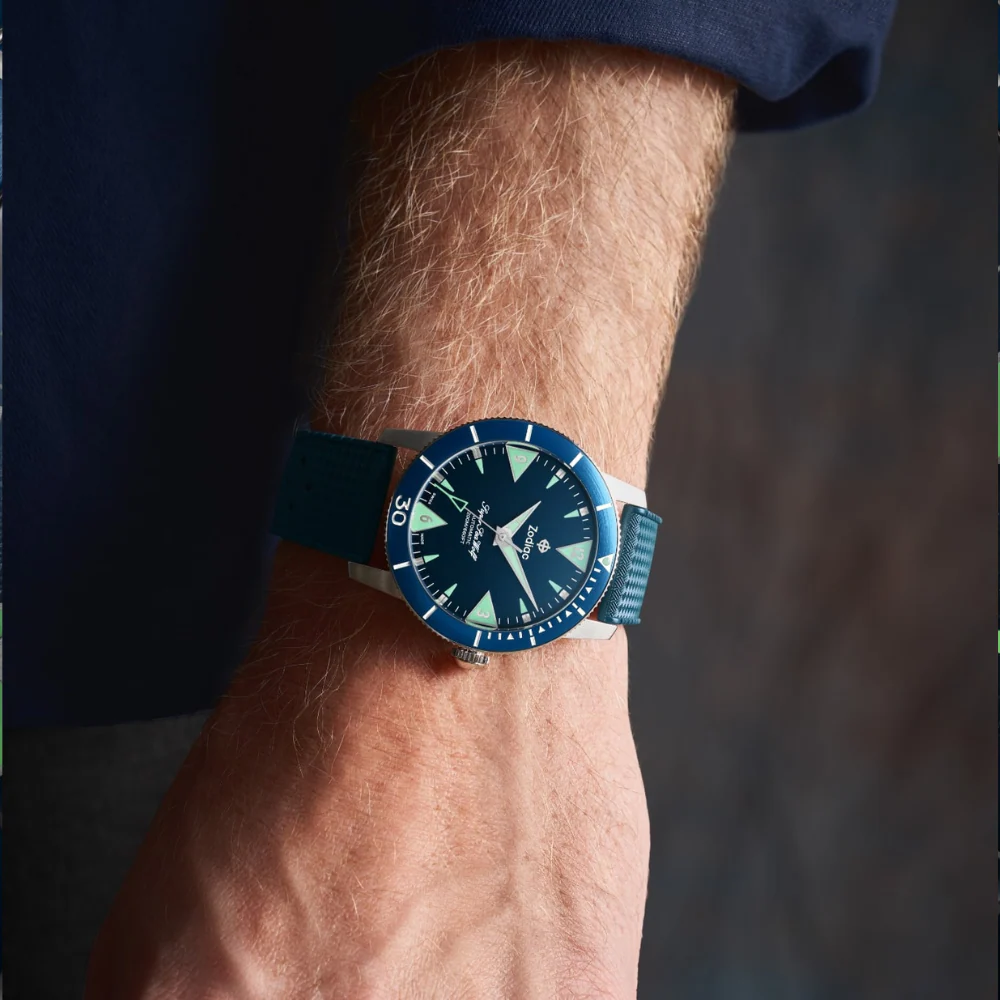 Super Sea Wolf Skin Diver Blue | Blue Dial - Image 5