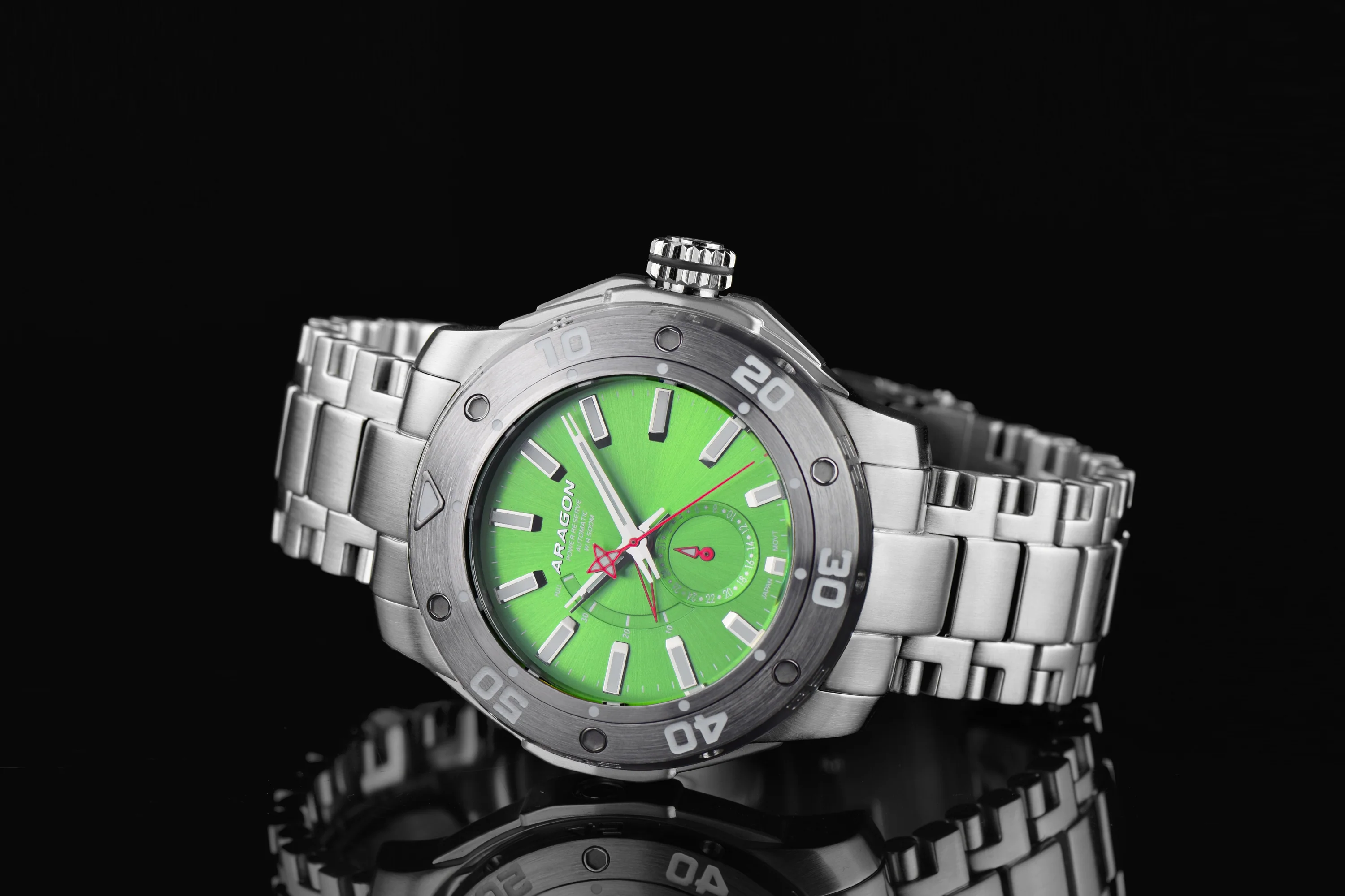 Superjet NE57 A344LIM Power Reserve Automatic 44mm Green - Image 2