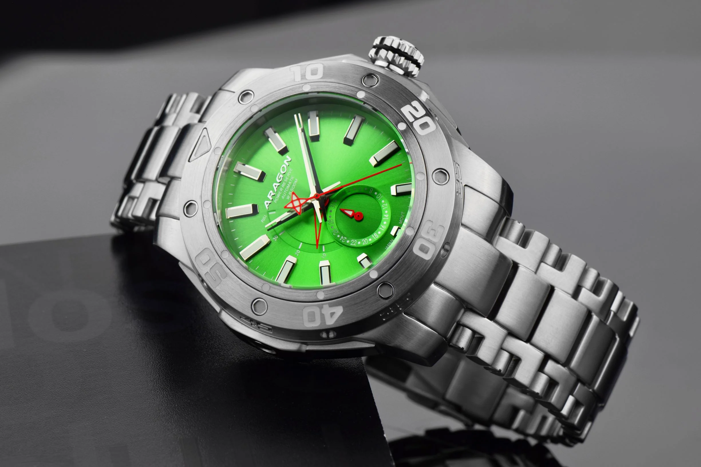 Superjet NE57 A344LIM Power Reserve Automatic 44mm Green - Image 3
