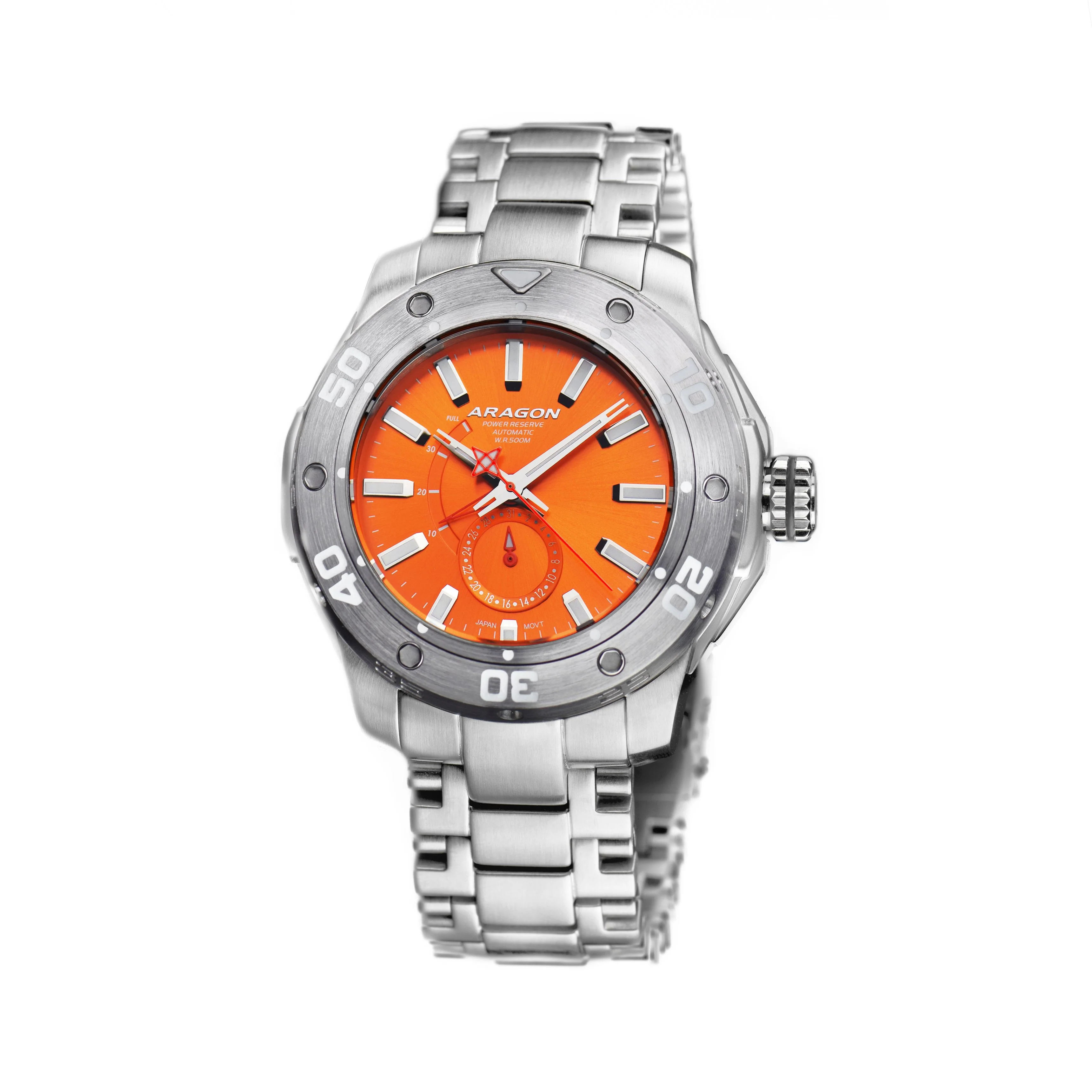 Superjet NE57 A344ORG Power Reserve Automatic 44mm Orange | Orange Dial