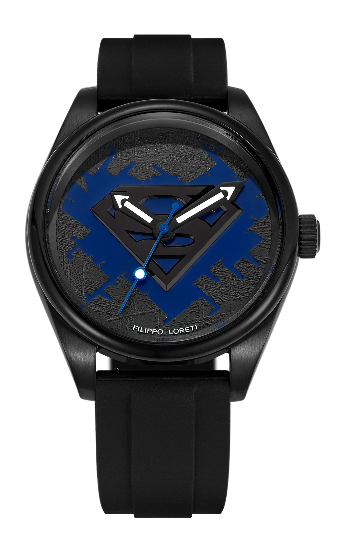 Superman Justice Automatic 42mm Black - {Extended Ship Time} | Dial