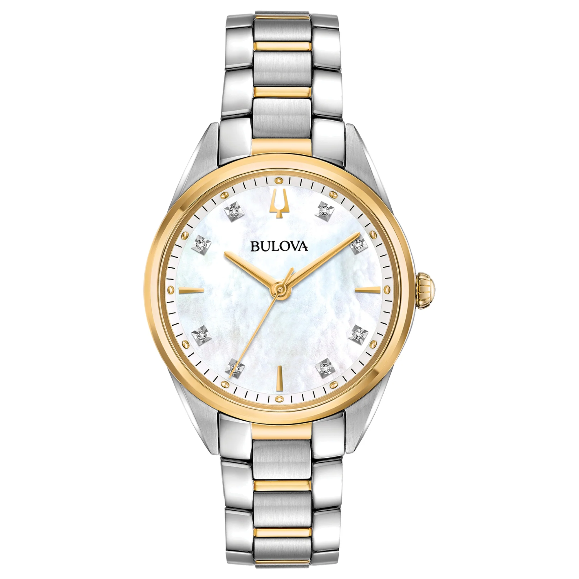 Sutton 32mm / Mother-of-Pearl / Silver and Gold | Mother-Of-Pearl Dial