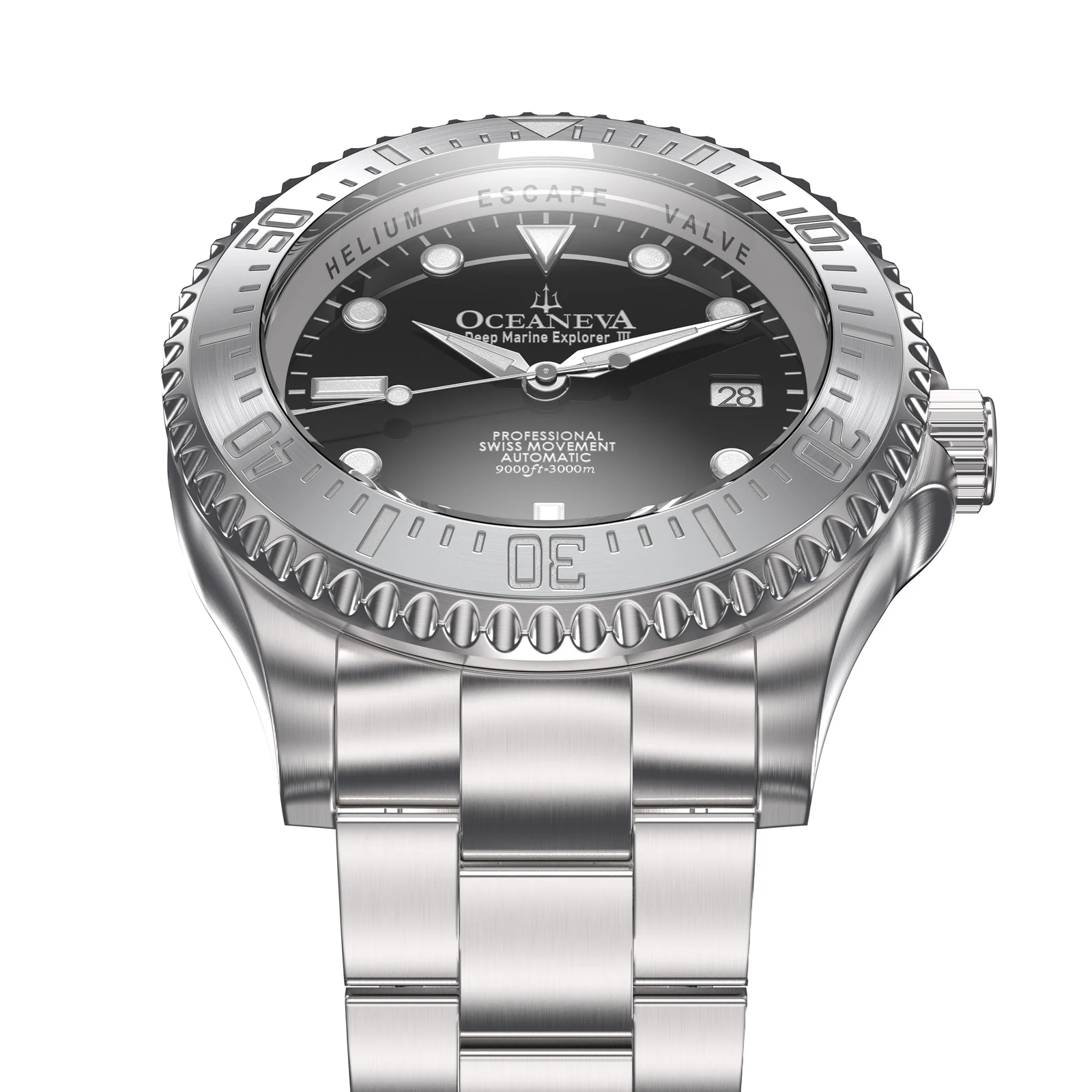 Deep Marine Explorer III – Black Dial - Image 2