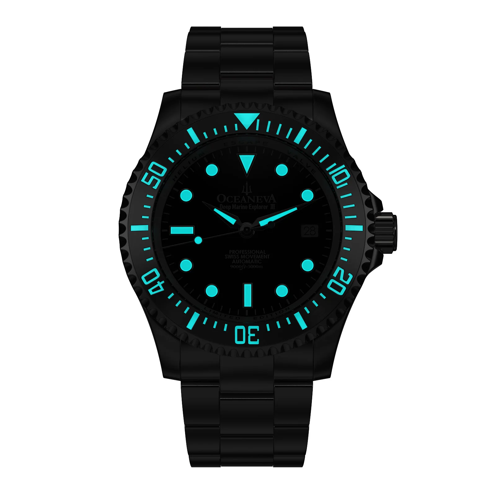 Deep Marine Explorer III – Black Dial - Image 3
