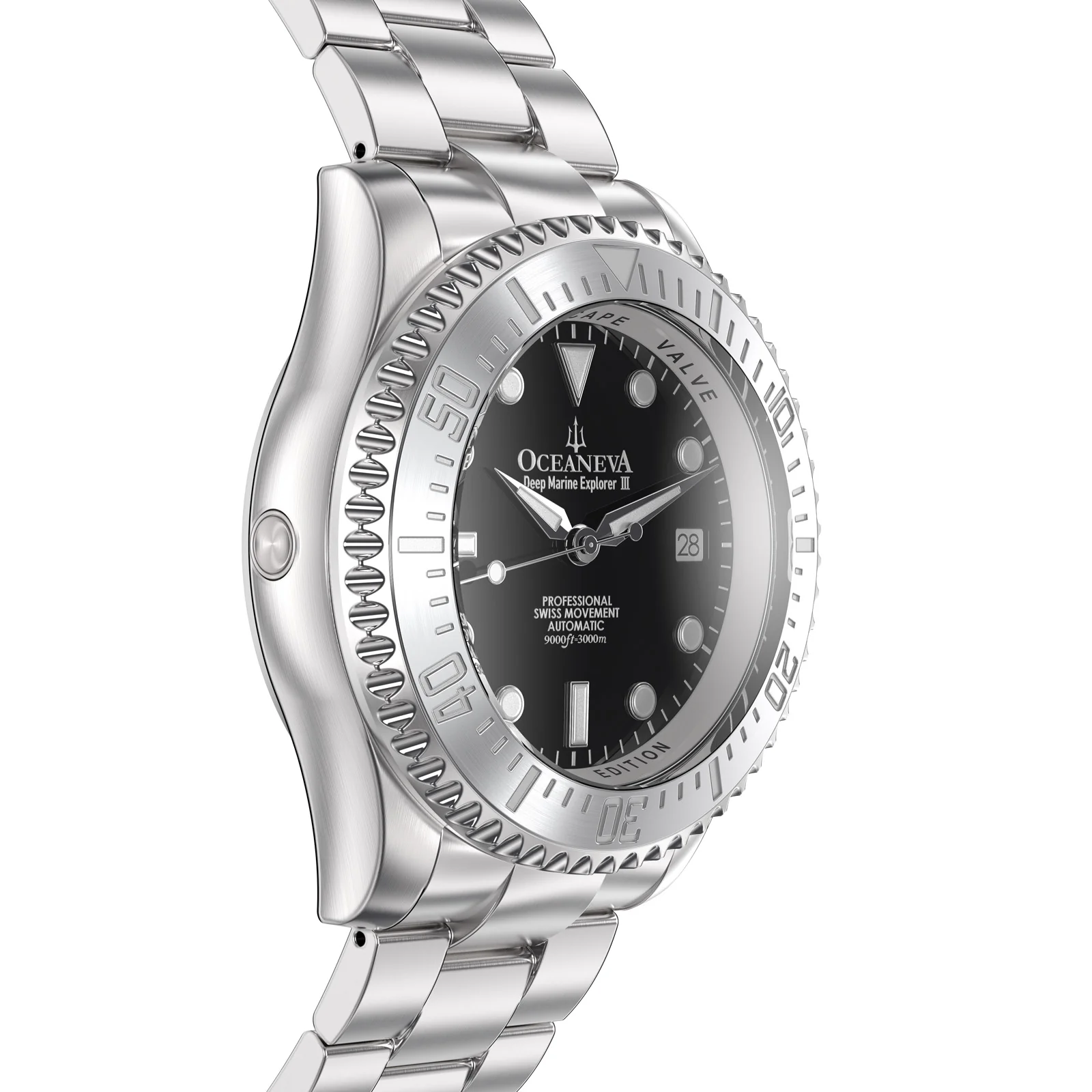 Deep Marine Explorer III – Black Dial - Image 6