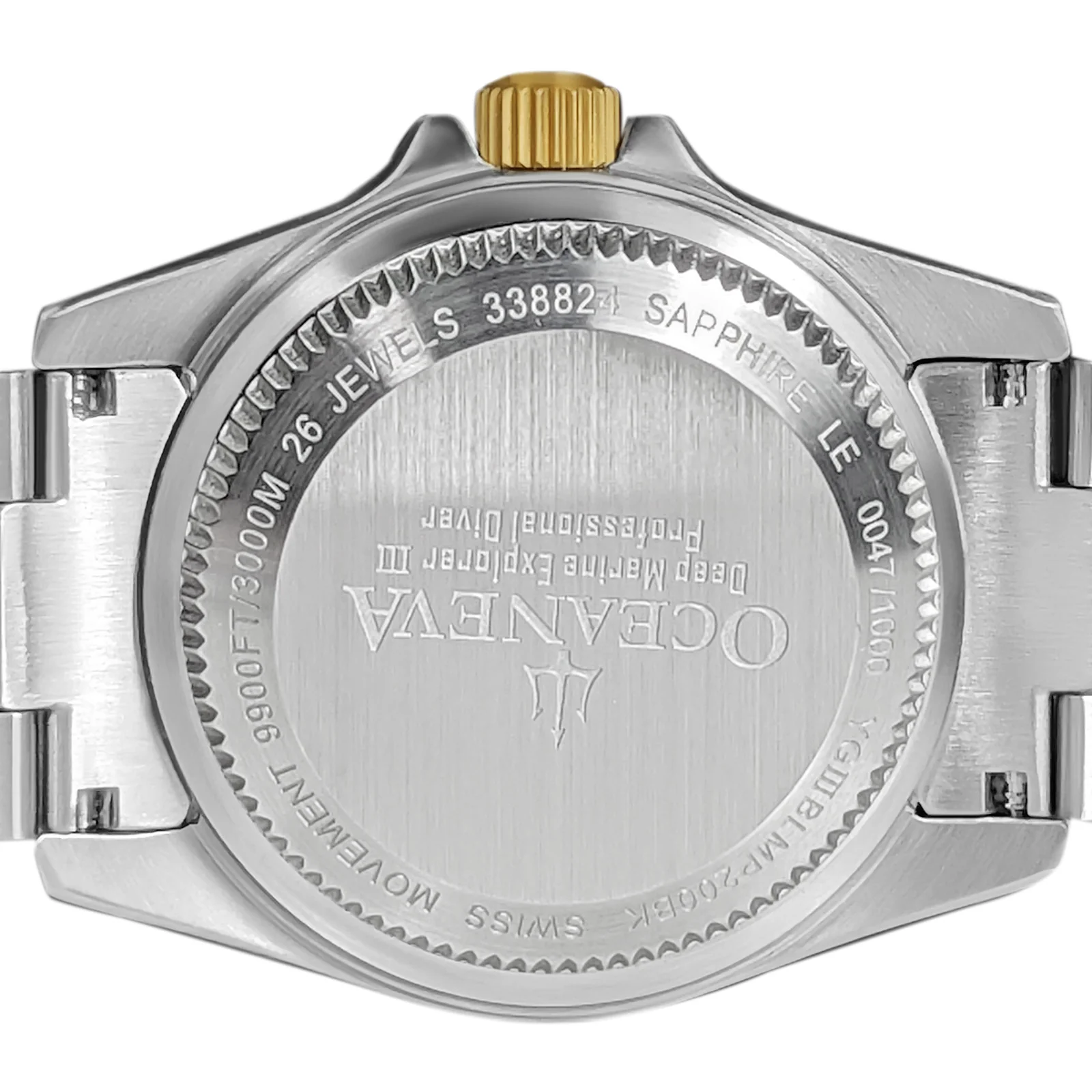 Two-Tone Deep Marine Explorer III – Blue Dial - Image 9
