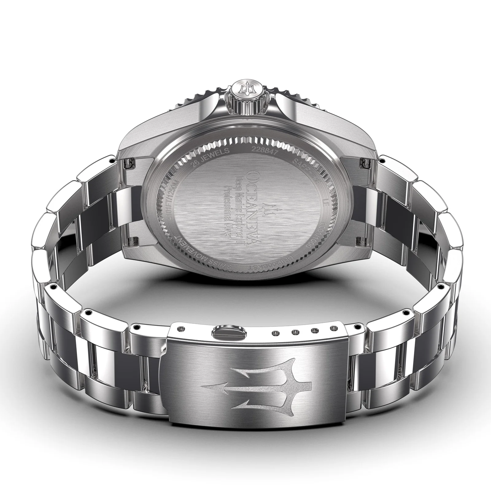 Deep Marine Explorer Swiss Automatic II Silver bezel | Brown Dial - Image 22