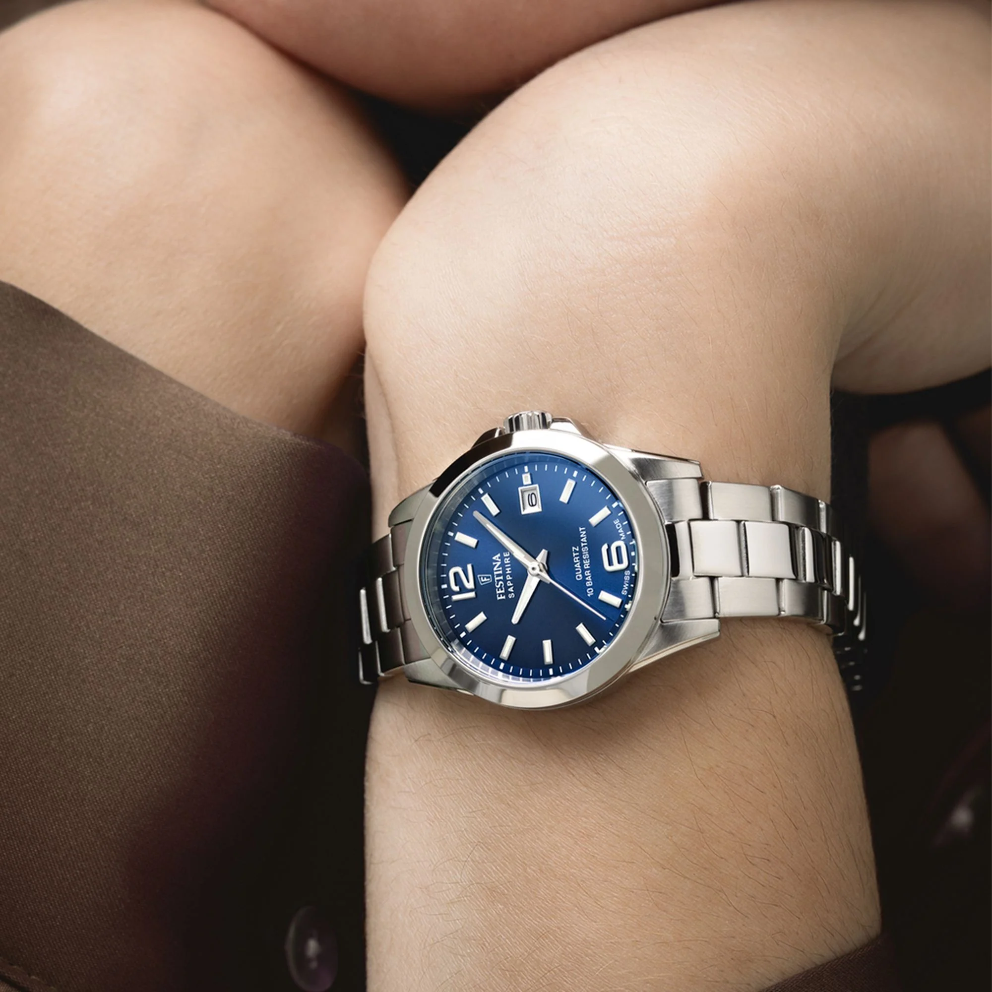 Swiss Made Blue / Stainless Steel Blue Dial - Image 2