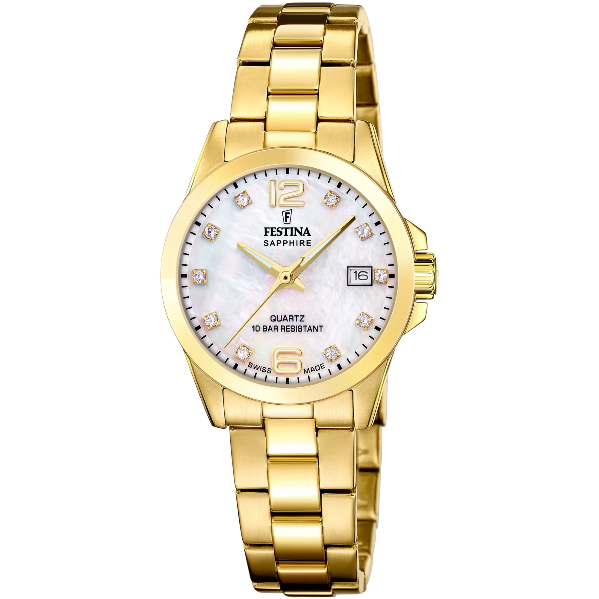 Swiss Made Beige / Stainless Steel Beige Dial