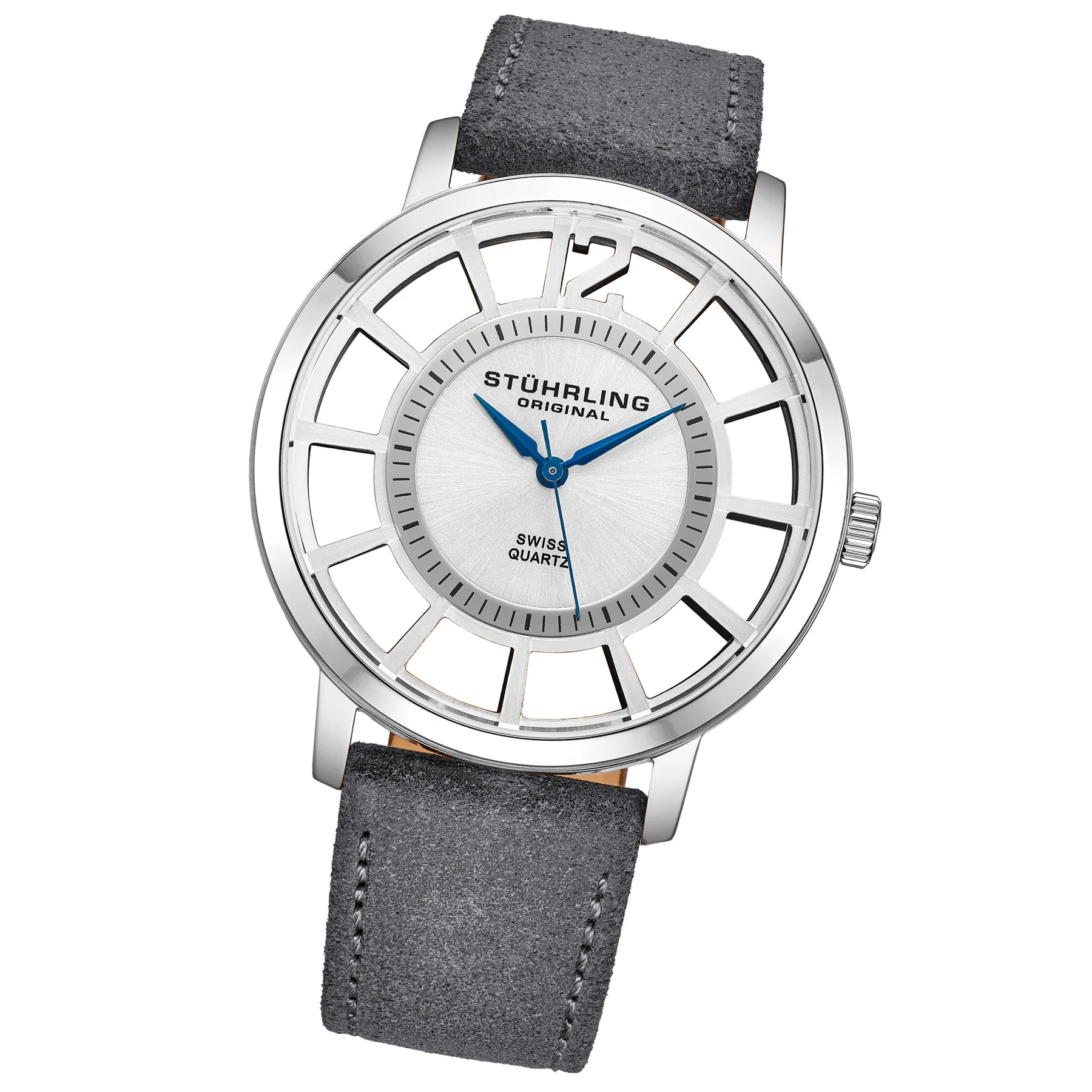 Symphony Grey/Leather/Silver Dial/Silver Case | Silver Dial - Image 2