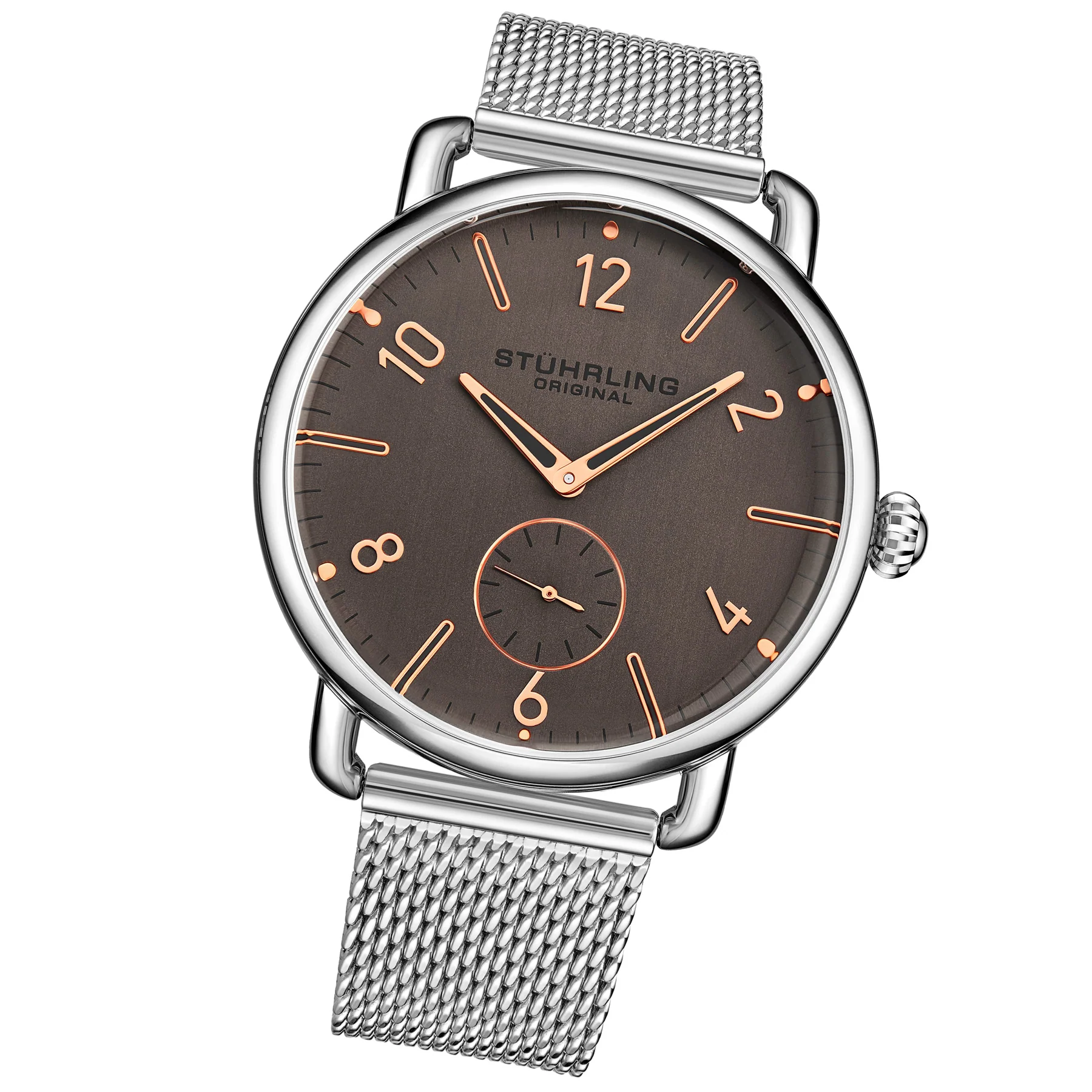Symphony Silver/Stainless Steel/Coppertone Dial/Silver Case - Image 2