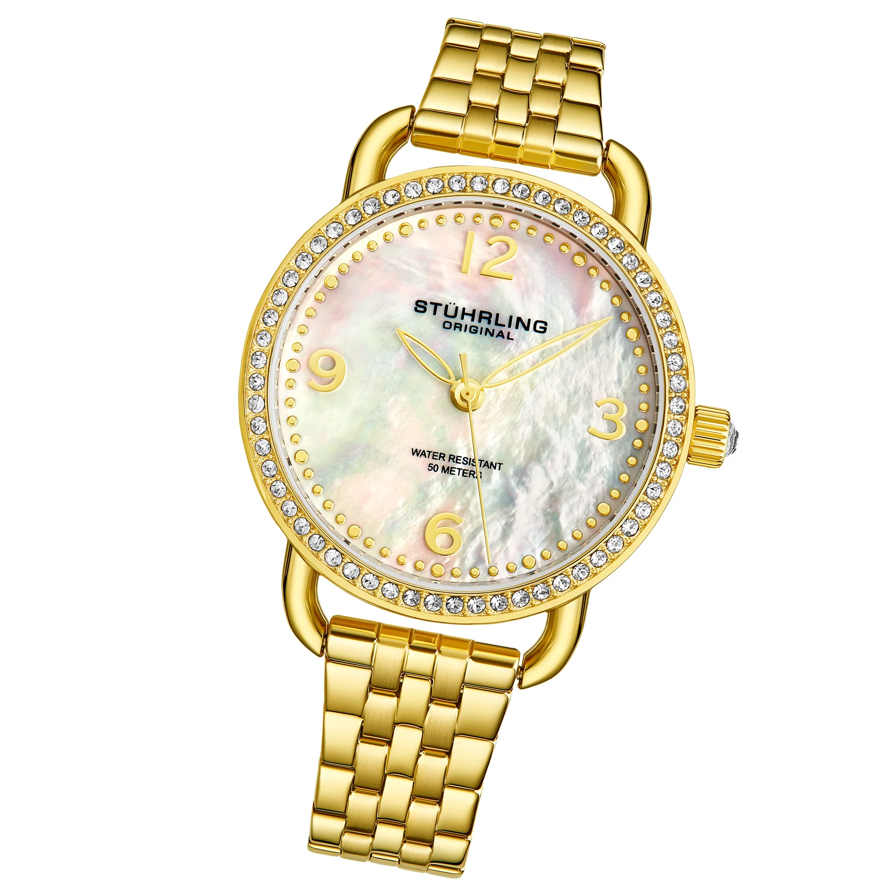 Symphony-3955.4 Gold Stainless Steel | Silver Dial - Image 2