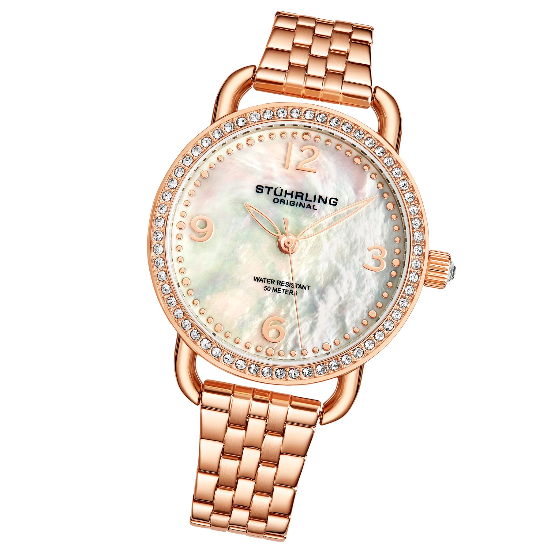 Symphony-3955.5 Rose Gold Stainless Steel | Silver Dial - Image 2