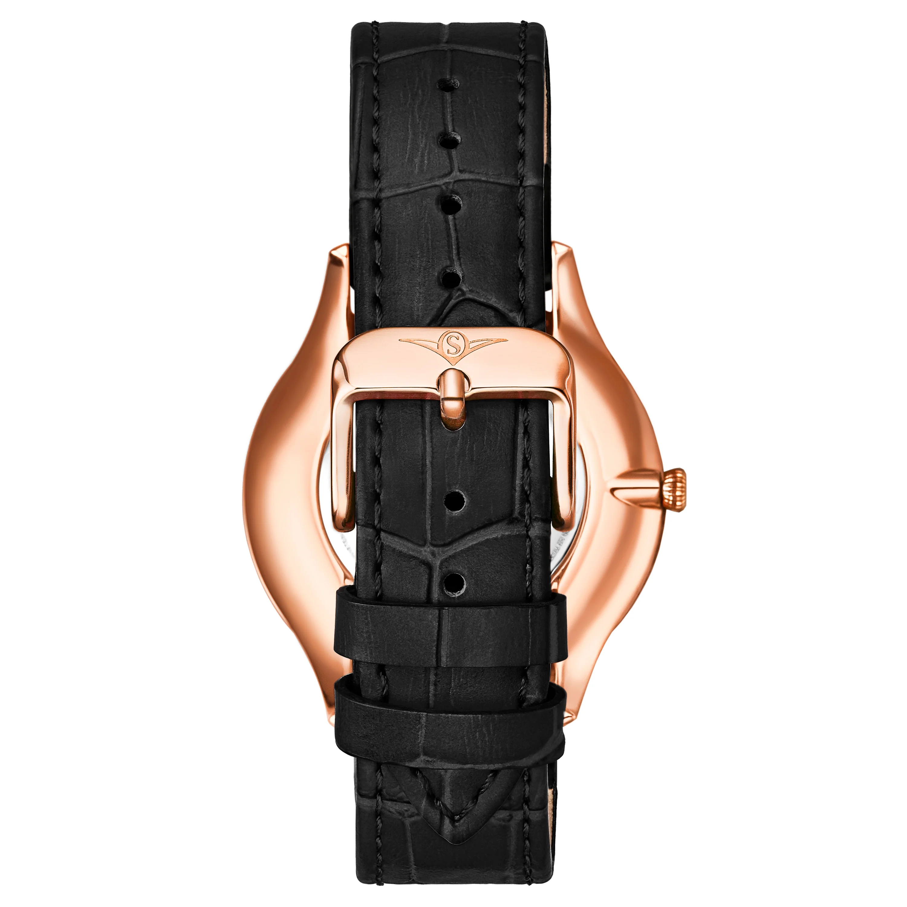 Symphony Black Leather | Black Dial - Image 3