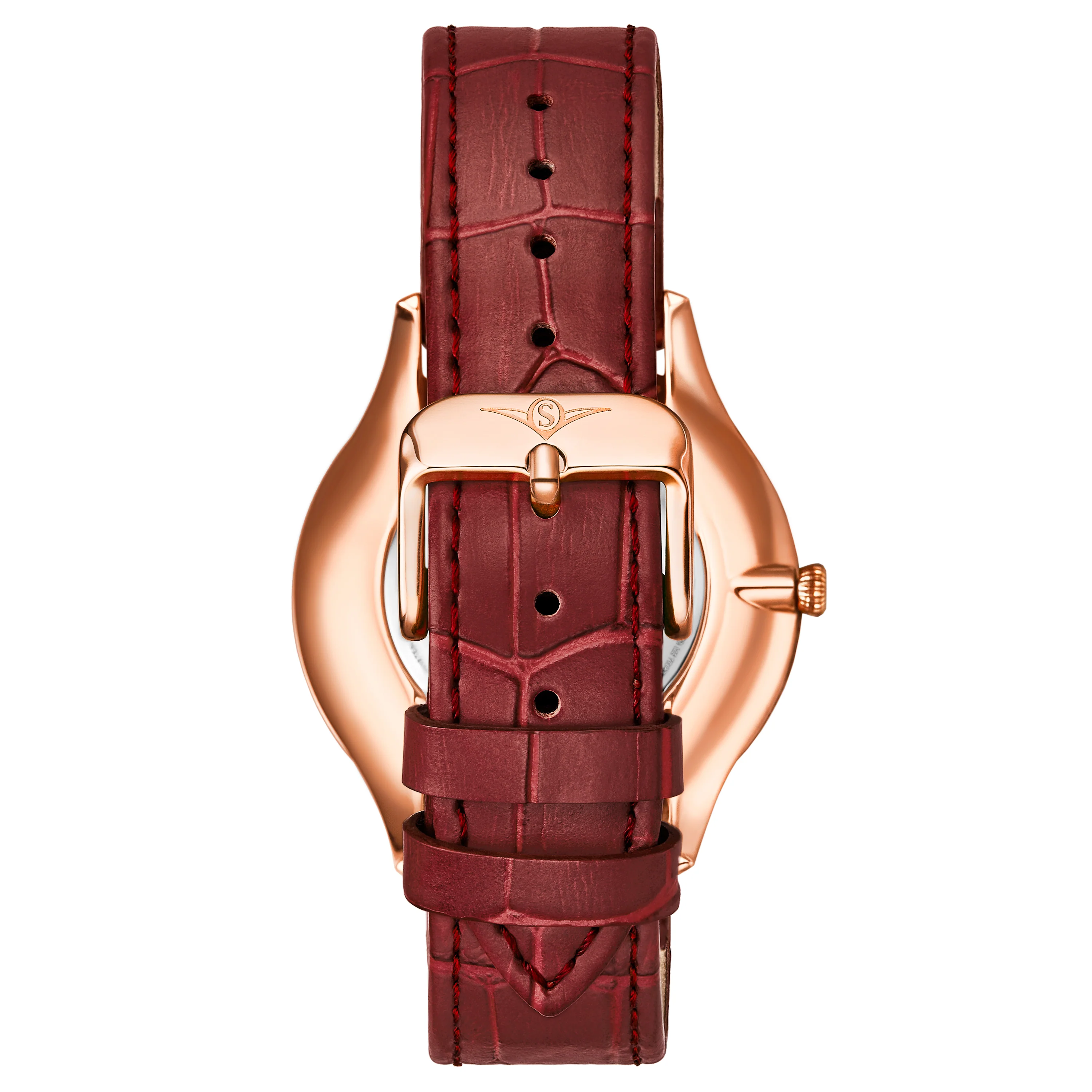 Symphony Red Leather | Ivory Dial - Image 3