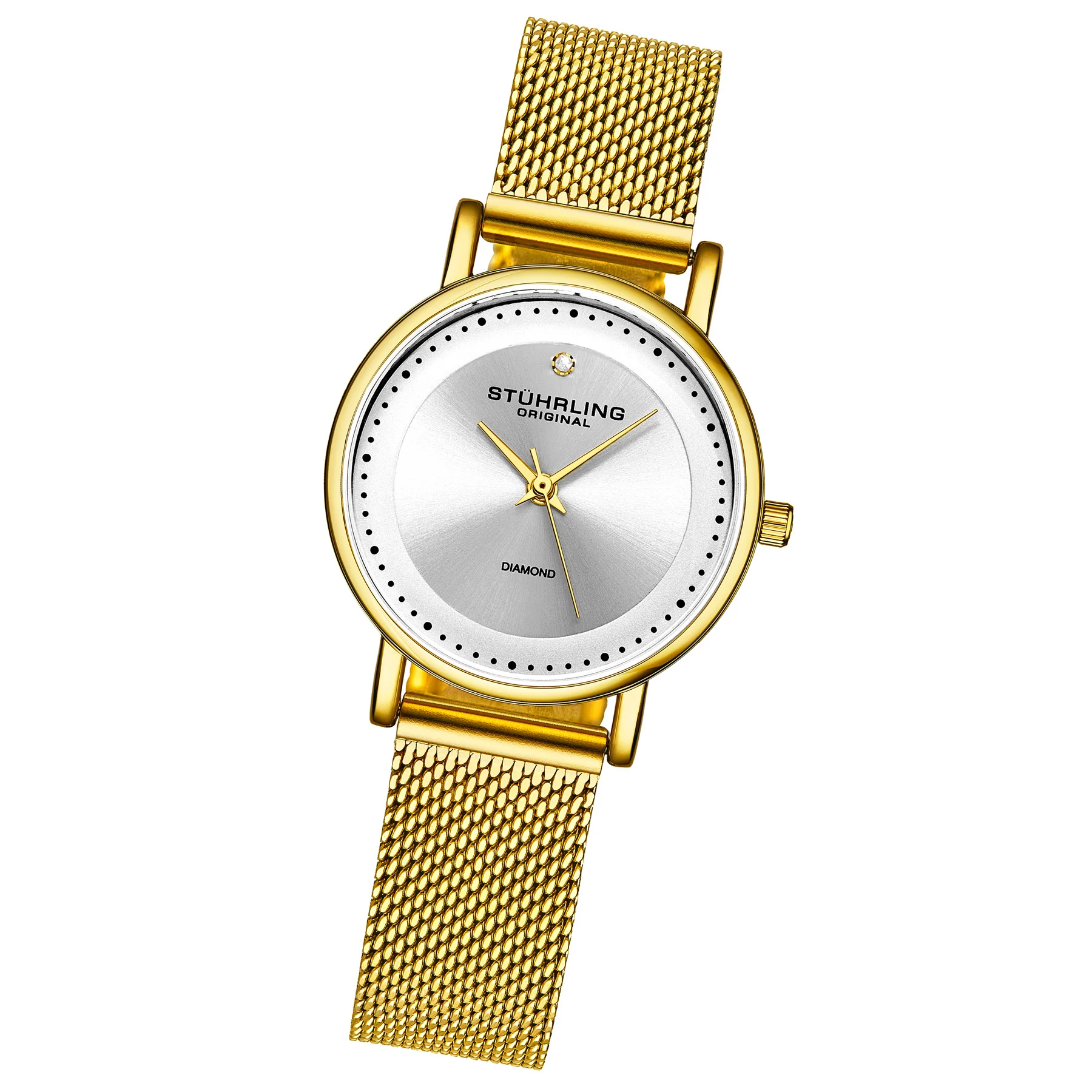 Symphony Gold Stainless Steel | Silver Dial - Image 2