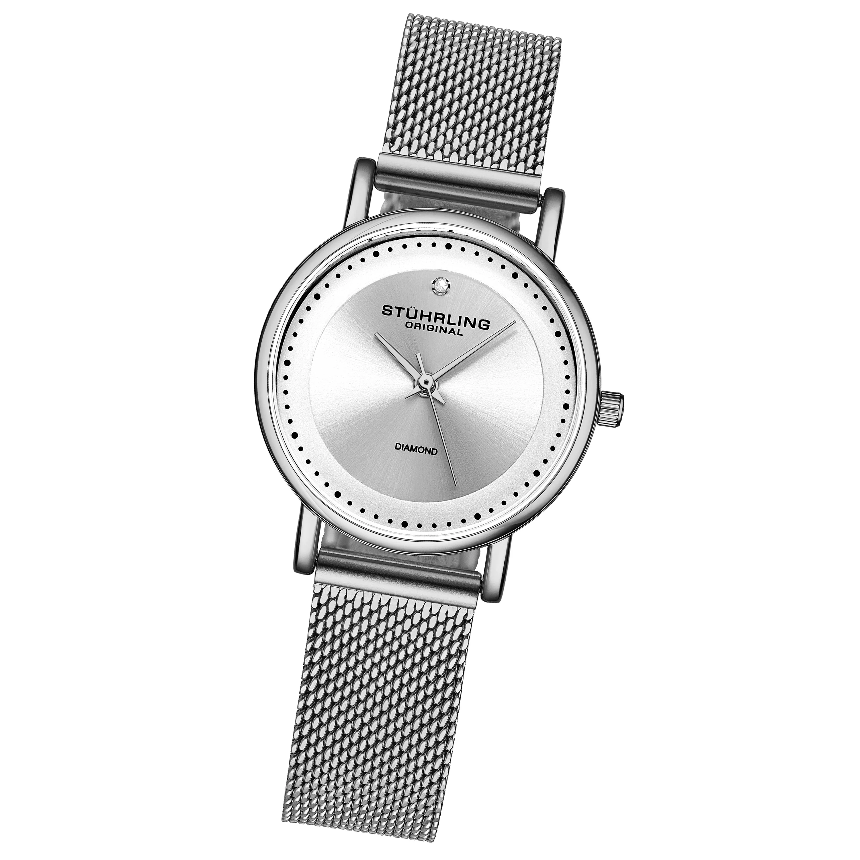 Symphony silver Stainless Steel | Silver Dial - Image 2
