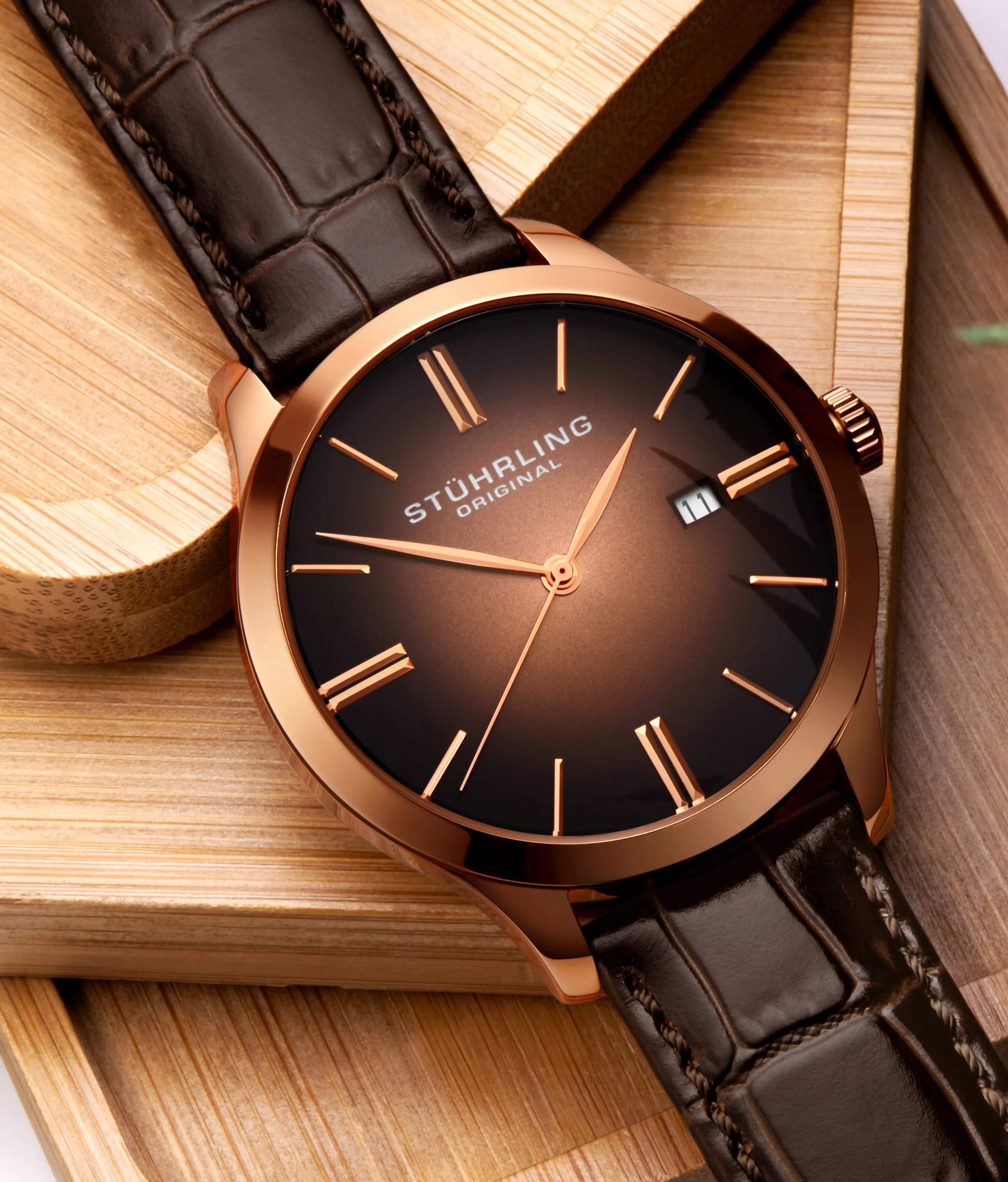 Symphony Rose/ Brown | Black Dial - Image 3