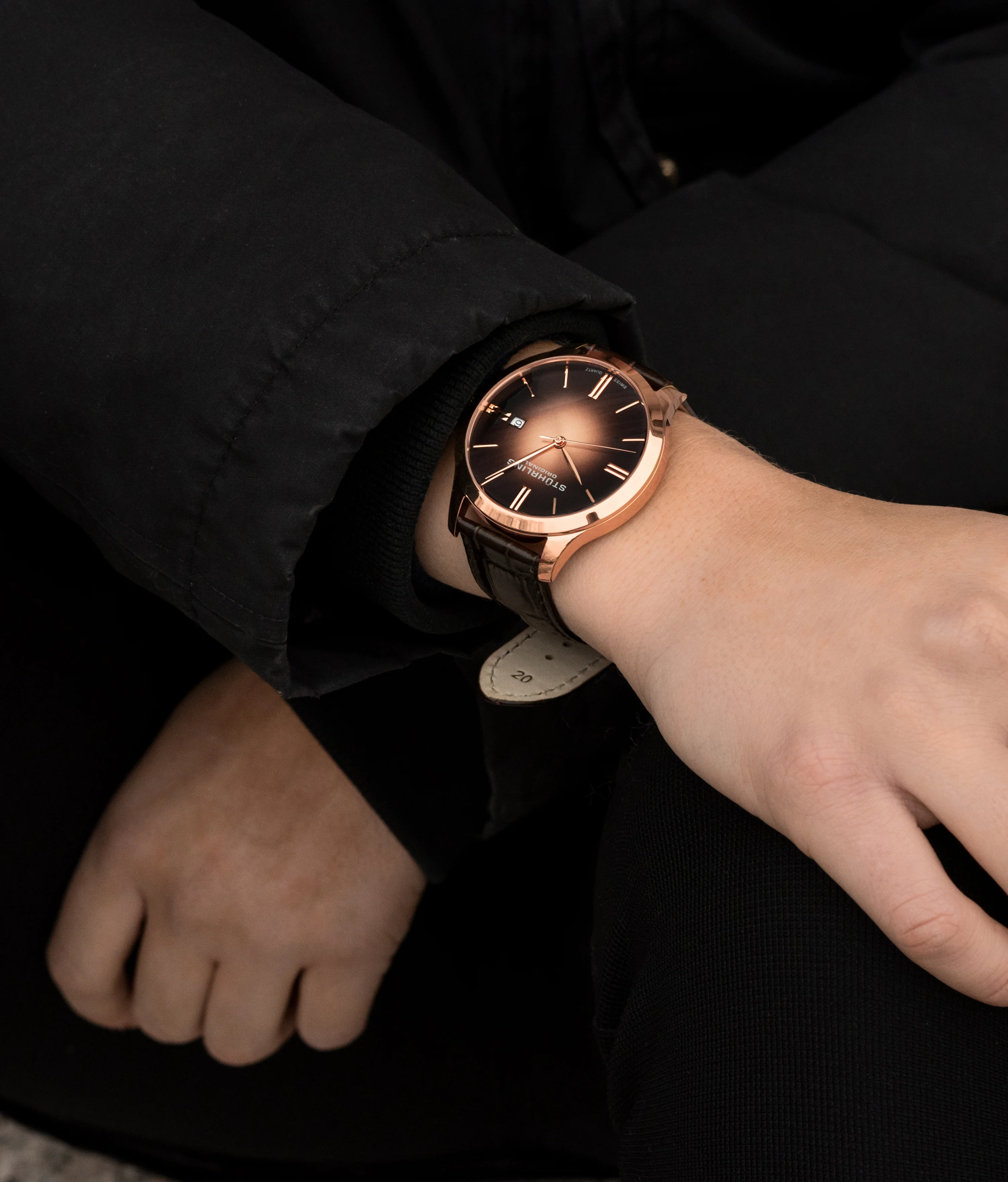 Symphony Rose/ Brown | Black Dial - Image 4