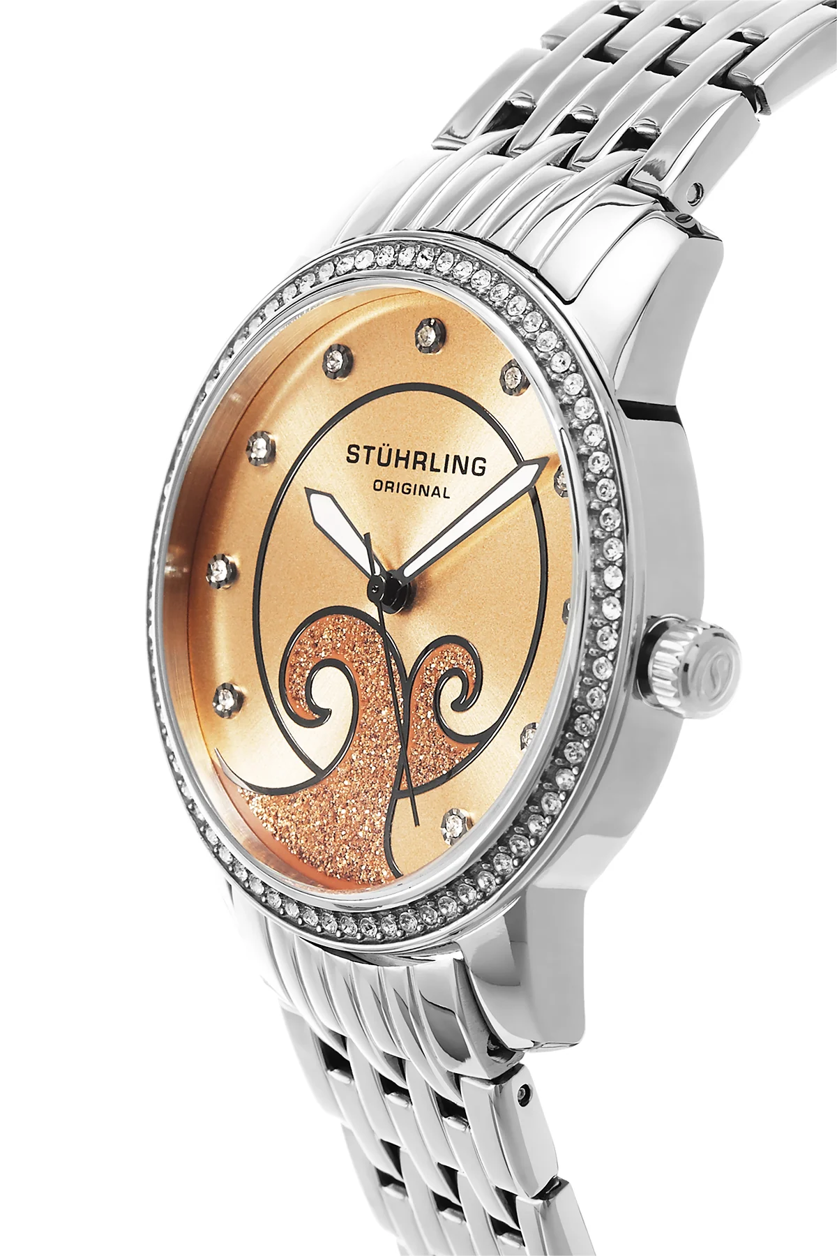 Symphony-569.03 Silver Stainless Steel | Salmon Dial - Image 4