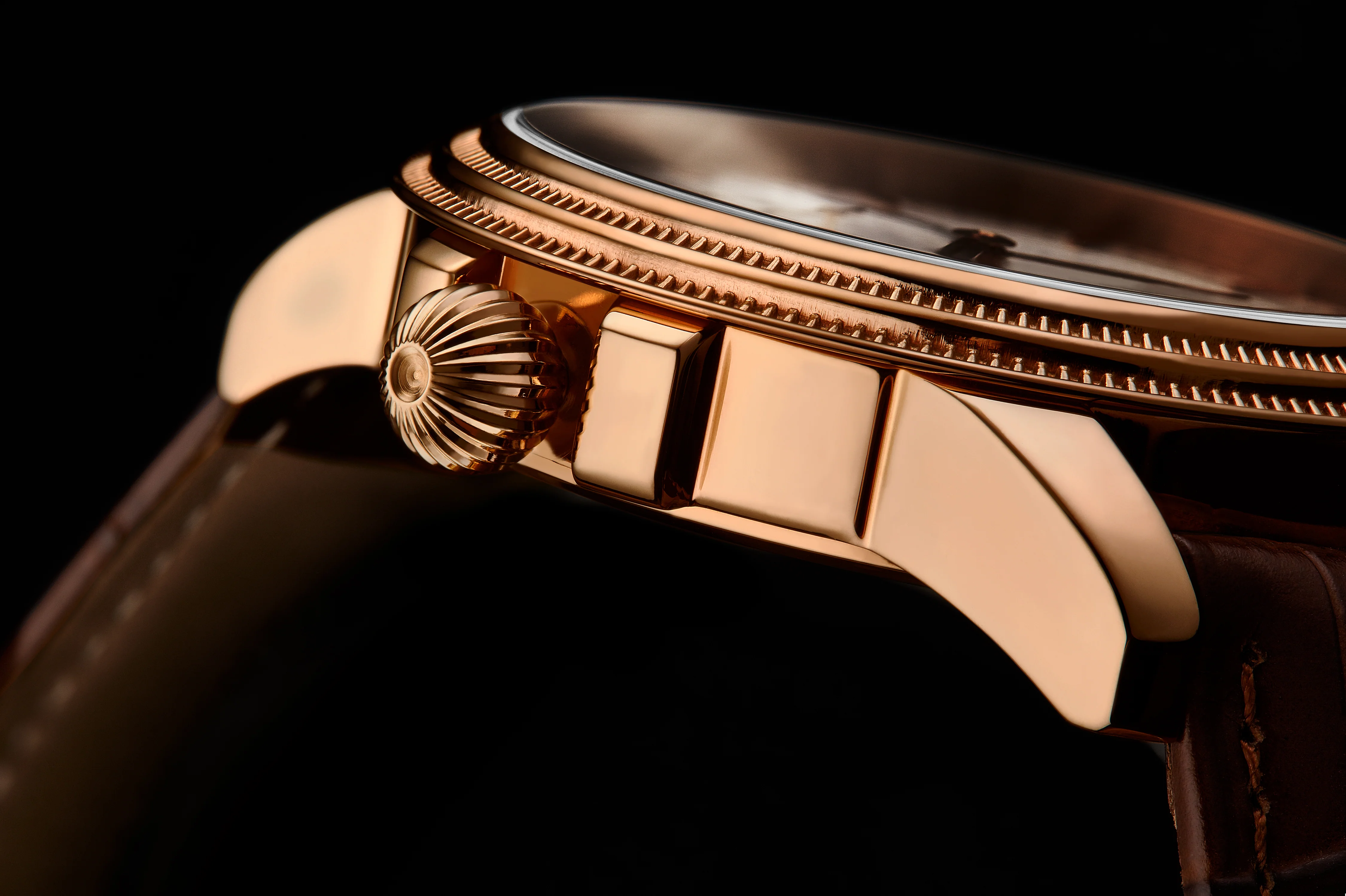 Symphony Brown/Leather/Silver Dial/Rose Case | Silver Dial - Image 2