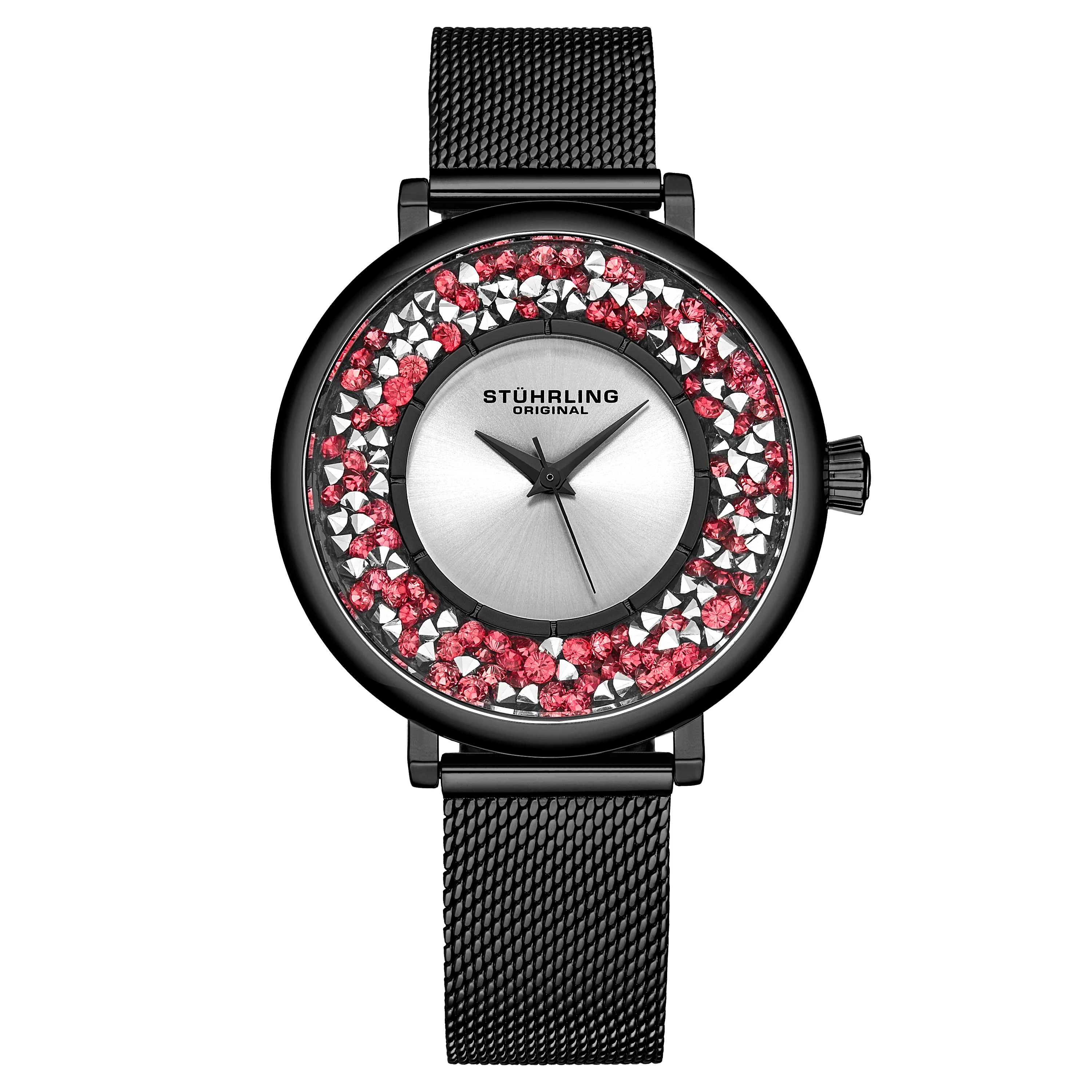 Symphony Black Stainless Steel | Silver Dial