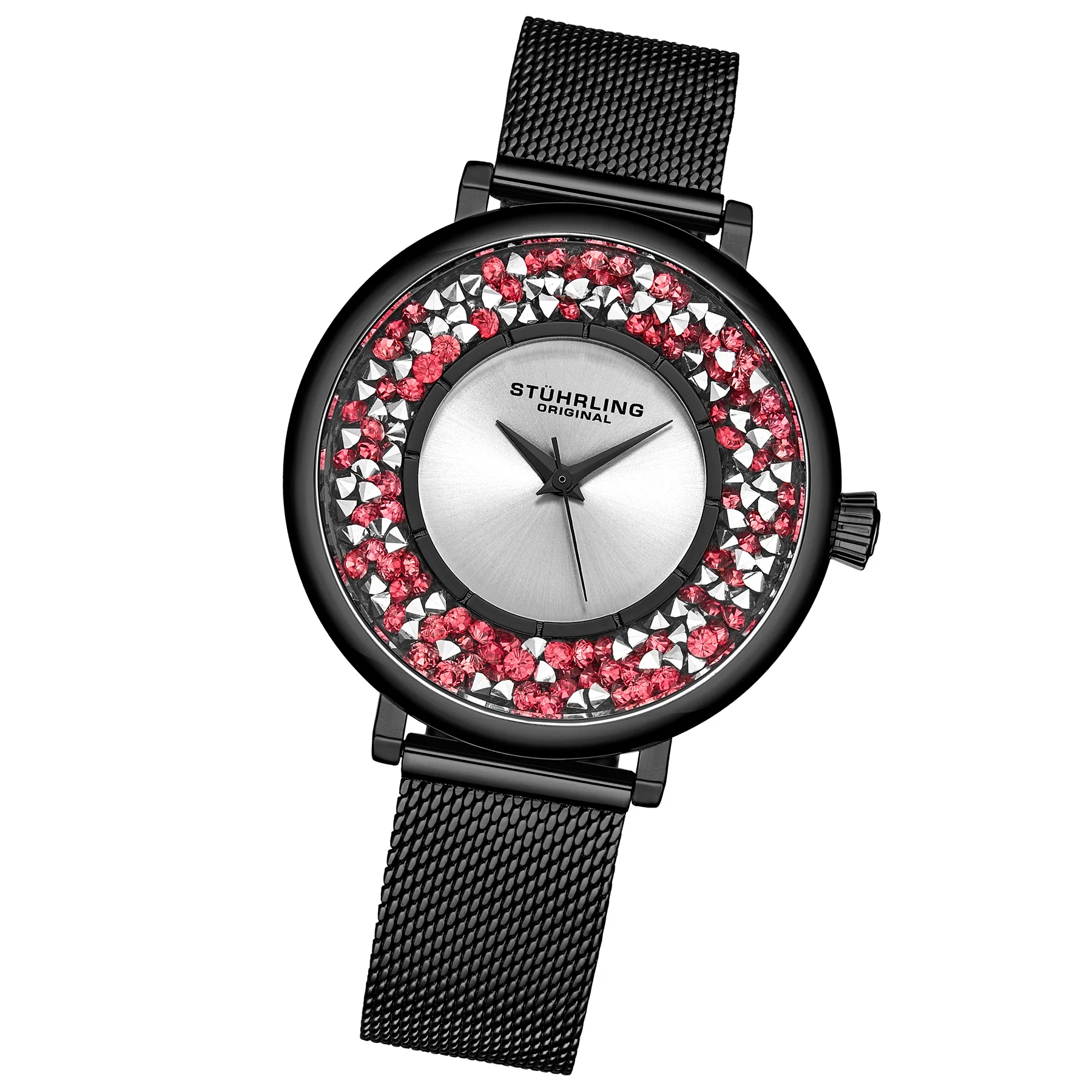 Symphony Black Stainless Steel | Silver Dial - Image 2