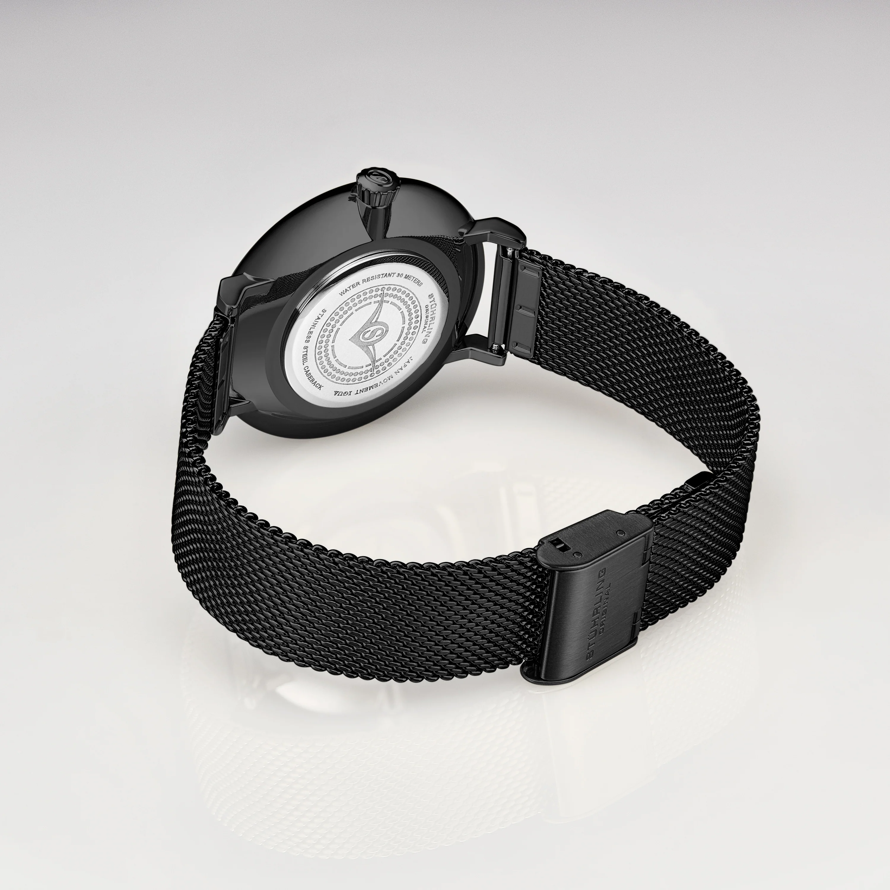 Symphony Black Stainless Steel | Silver Dial - Image 3