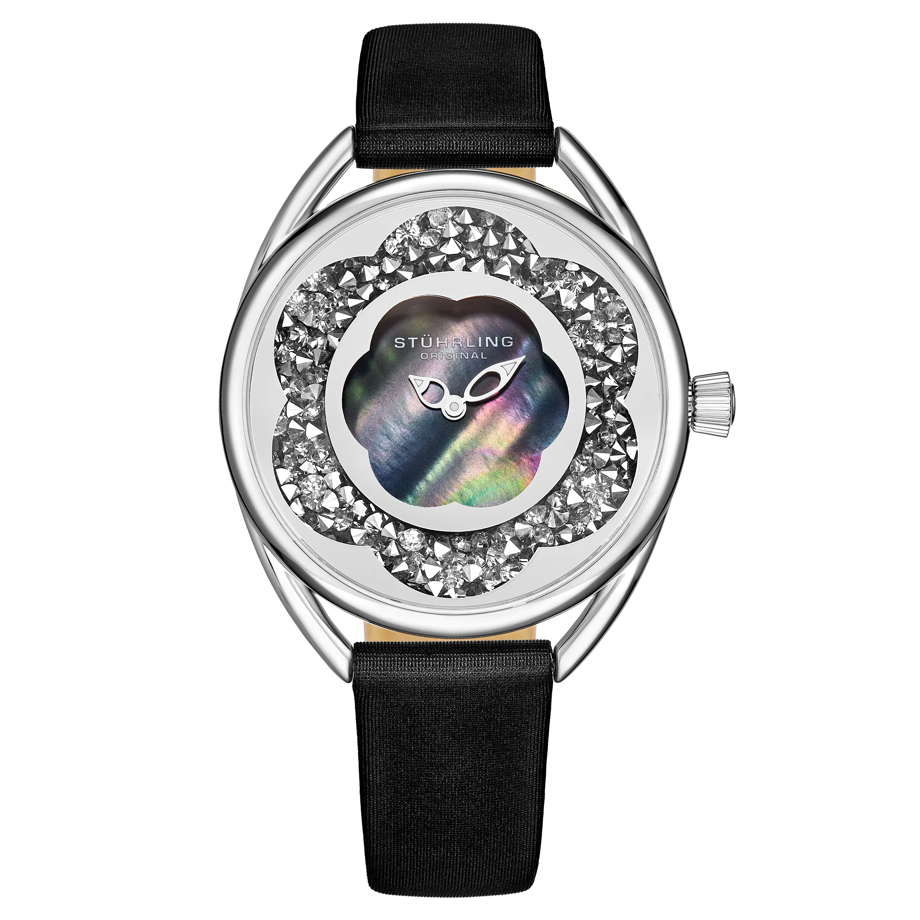 Symphony-995.02 Black Leather | Blue Dial