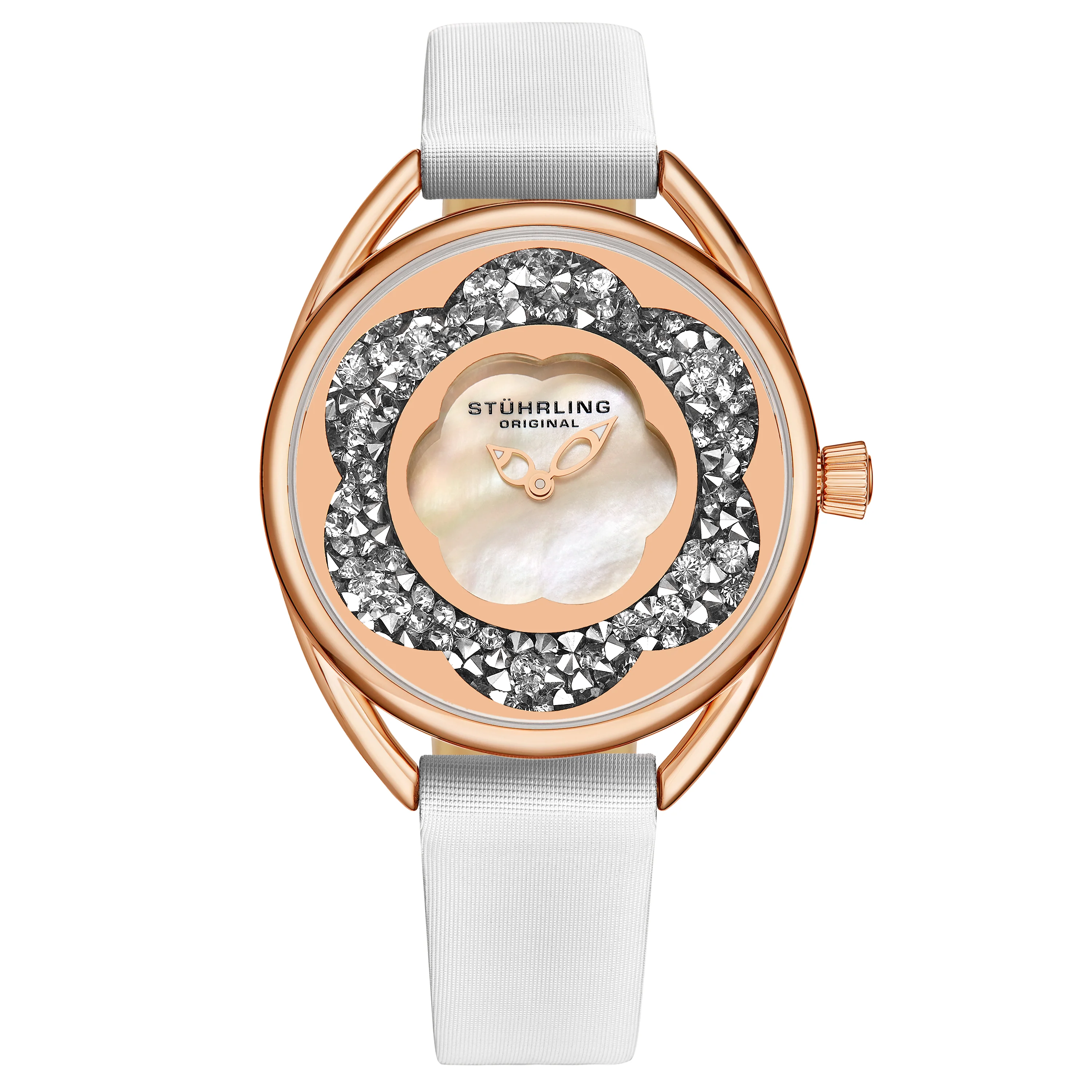 Symphony White Leather | Silver Dial