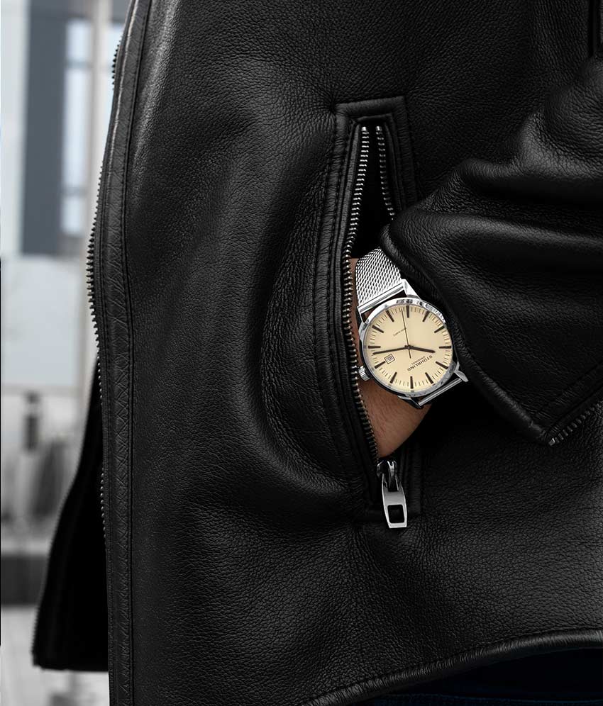 Symphony Beige Dial / Silver Stainless Steel | Beige Dial - Image 4