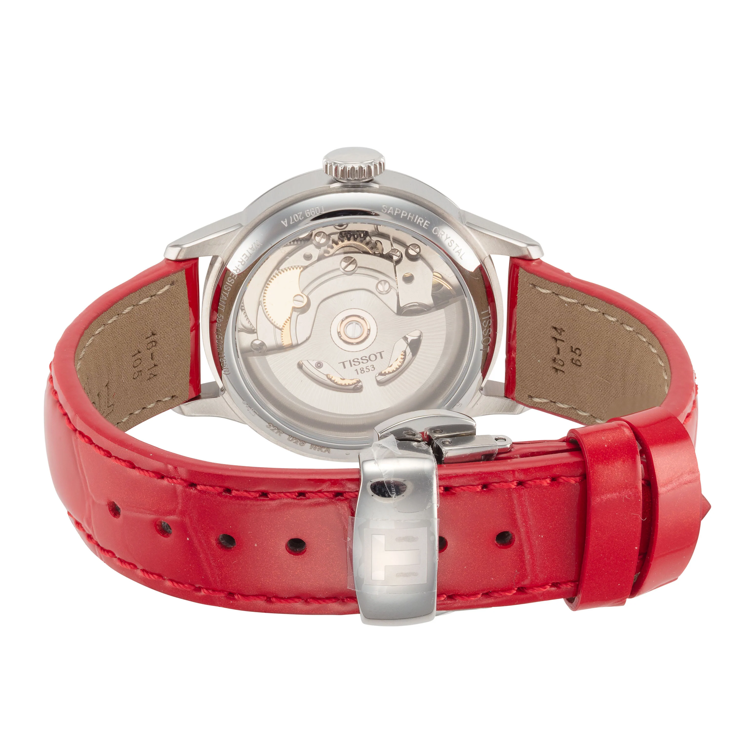 T-Classic 32mm / White Mother-of-Pearl / Red | White Mother-of-Pearl Dial - Image 3