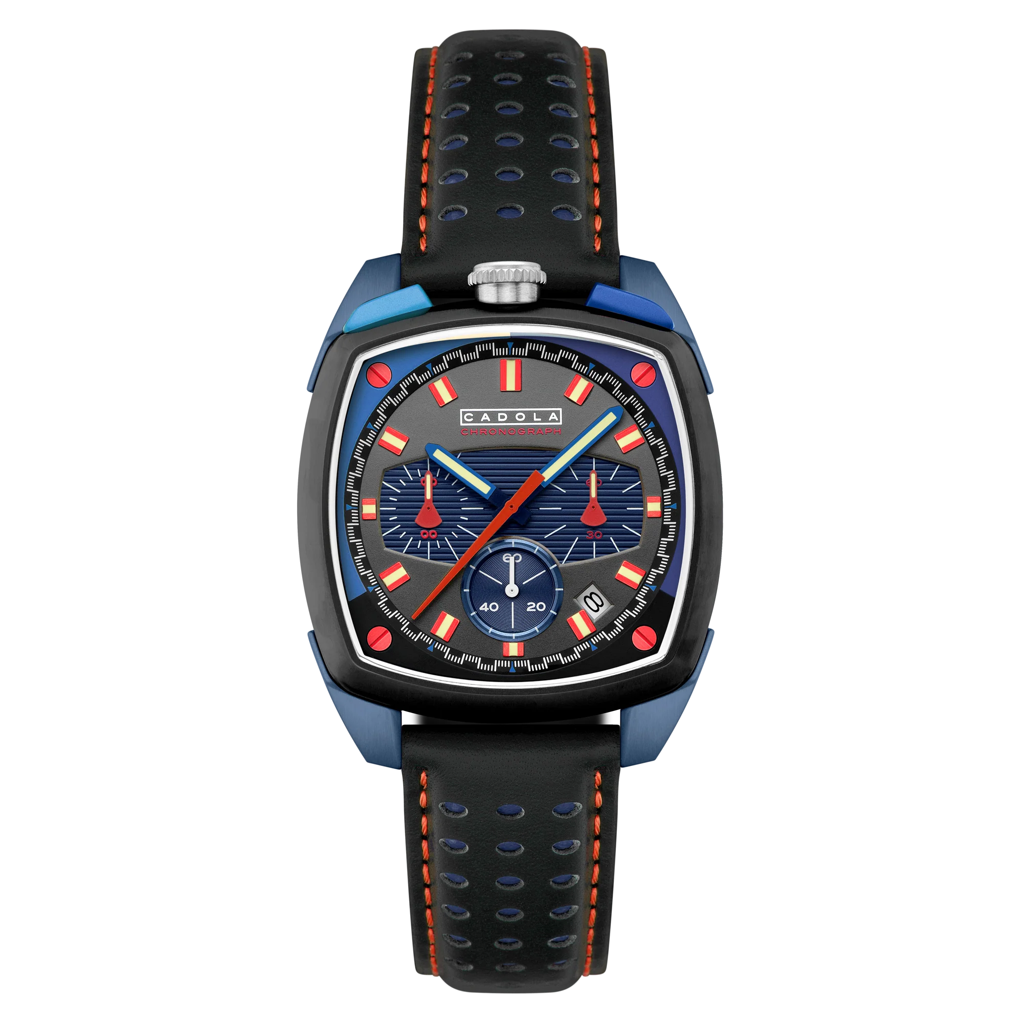 Taurus Chronograph Grey / Genuine Leather | Grey Dial