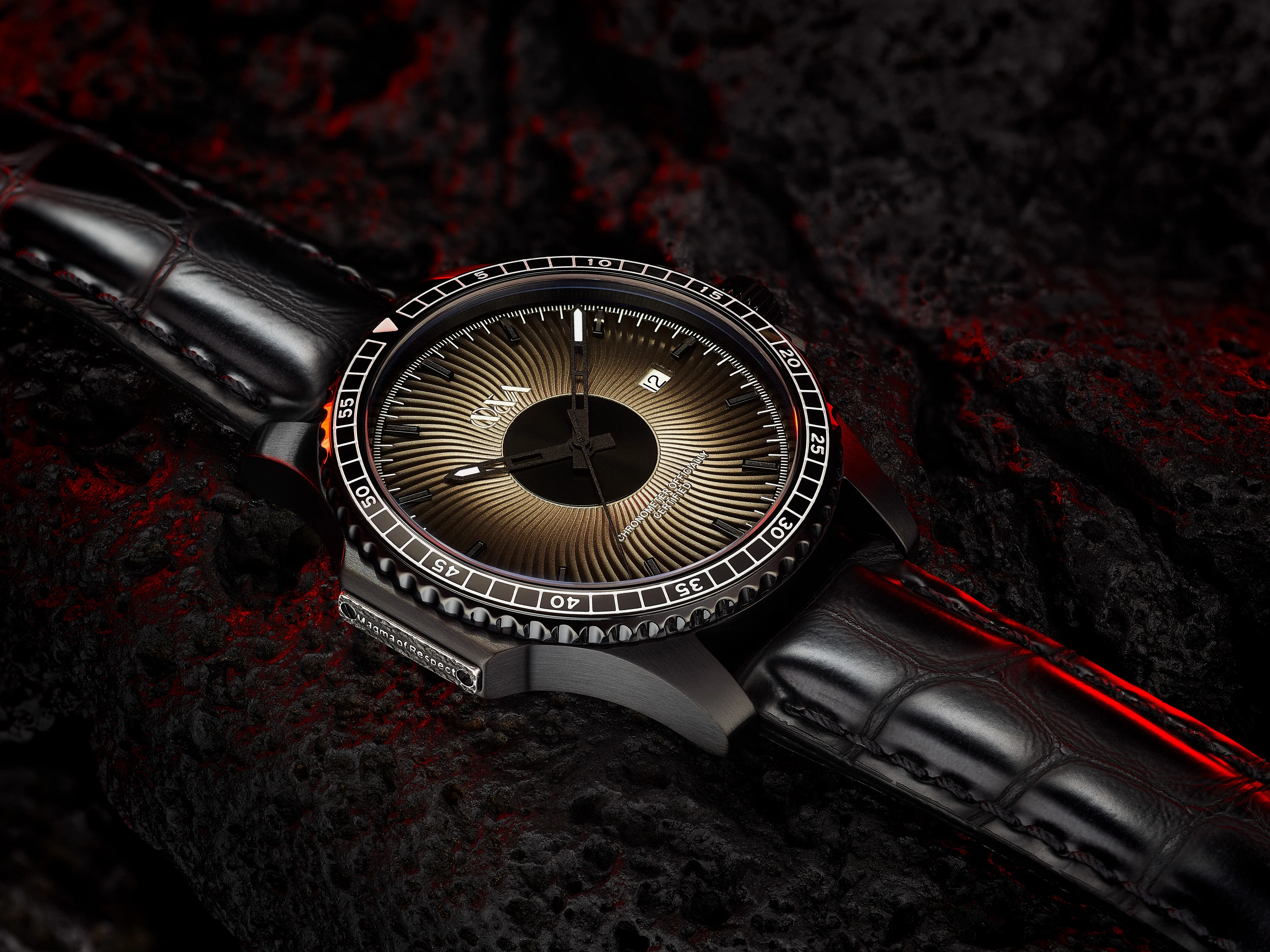 Technic Black / Leather | Black Dial - Image 3