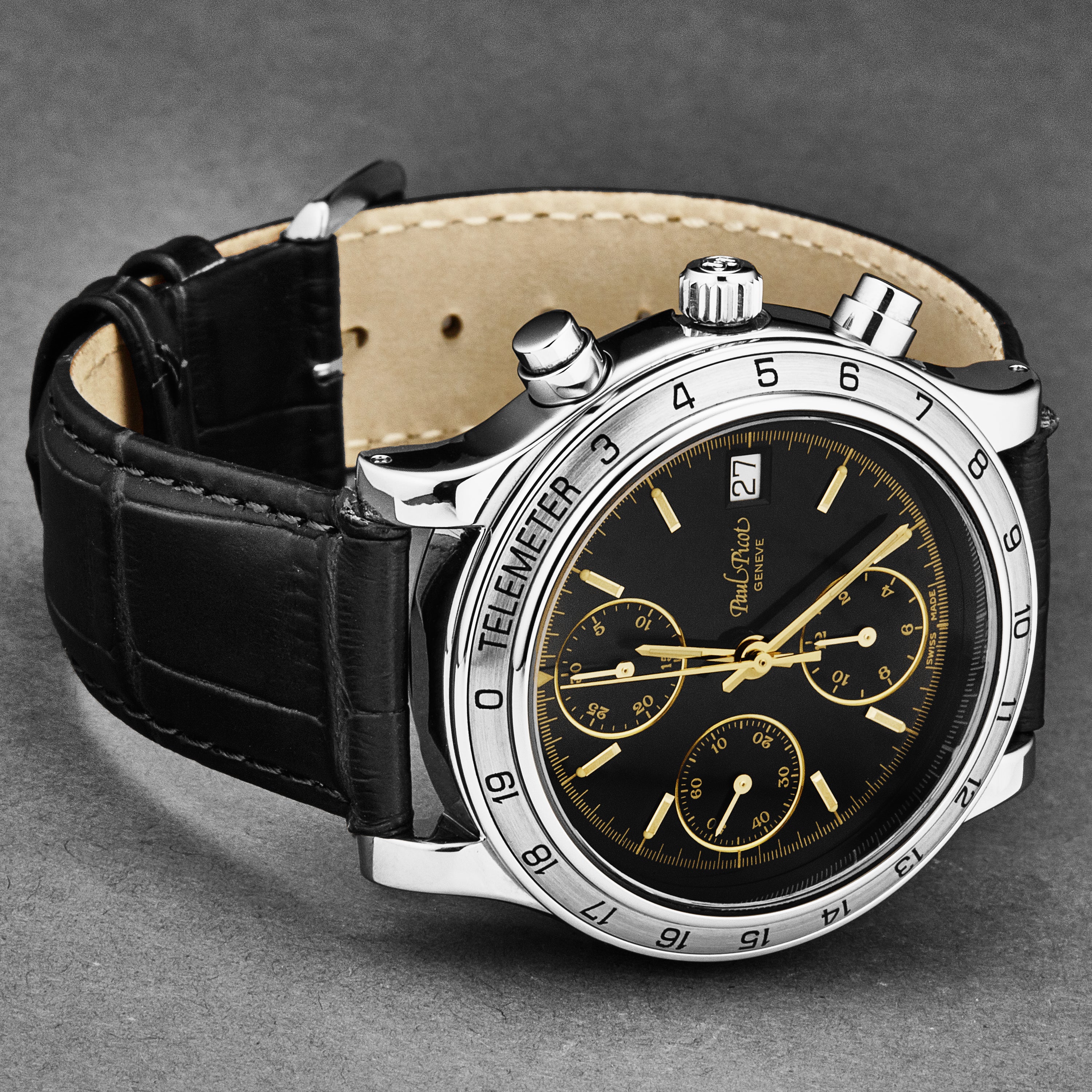 Telemeter P7004A20.332 / Black | Black Dial - Image 2