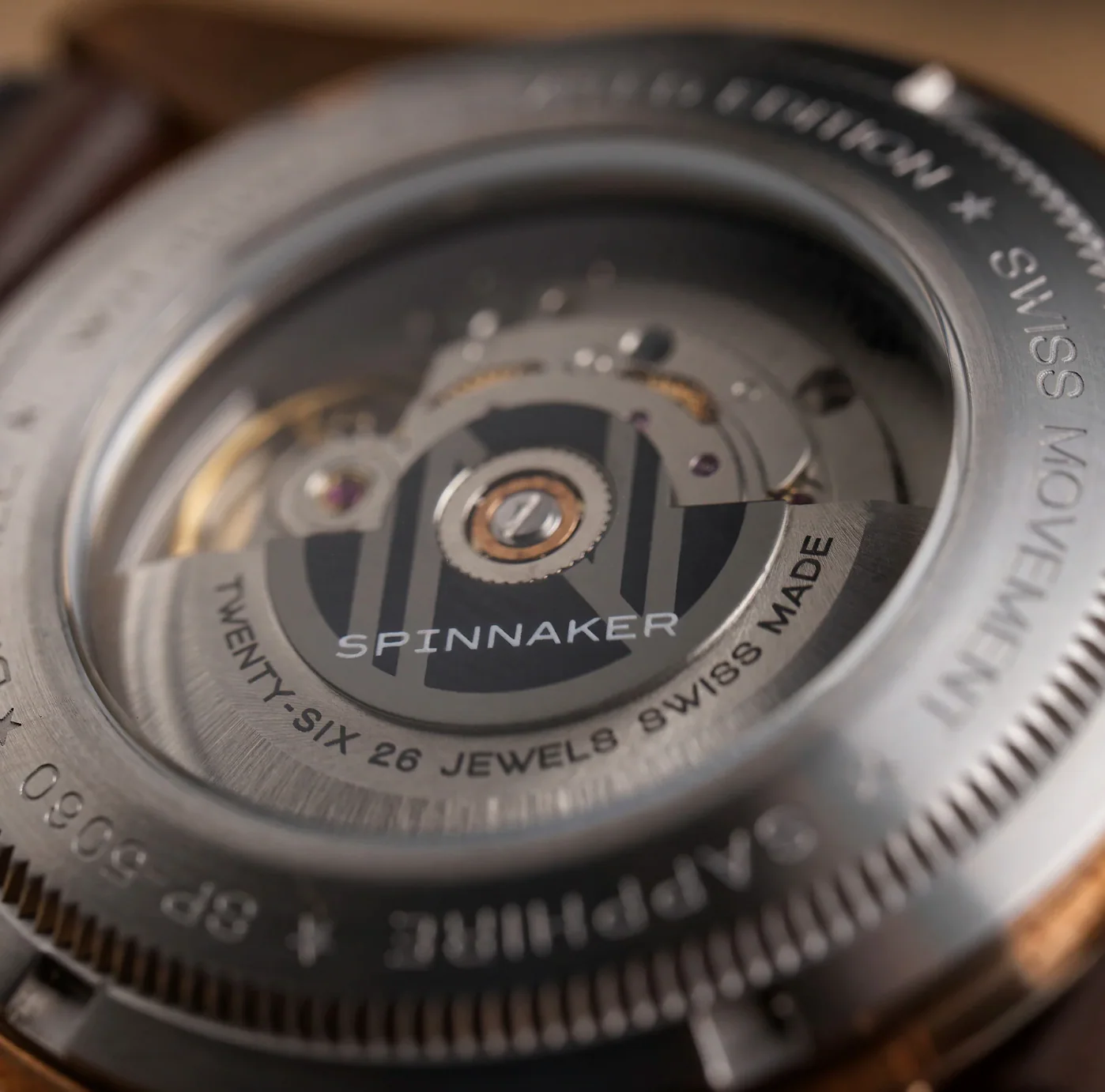 Tesei Bronze Swiss Automatic Soda black / Leather Black Dial - Image 2