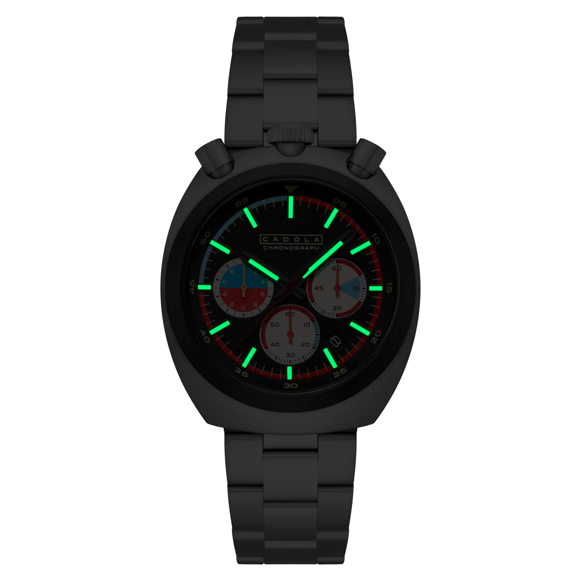 Testa Di Toro Chronograph Black / Stainless Steel | Black Dial - Image 2