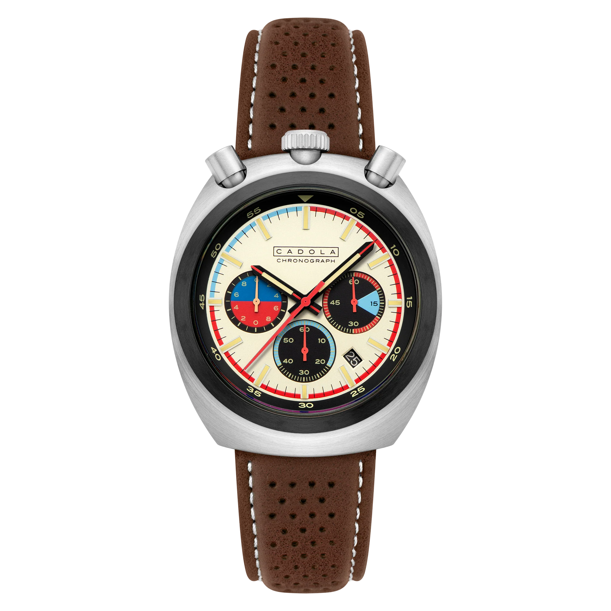 Testa Di Toro Chronograph Cream / Leather | Cream Dial