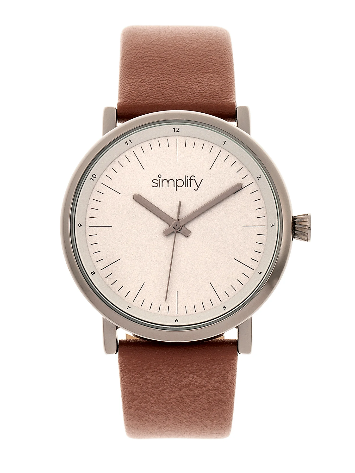 The 6200 Silver/Brown | Dial