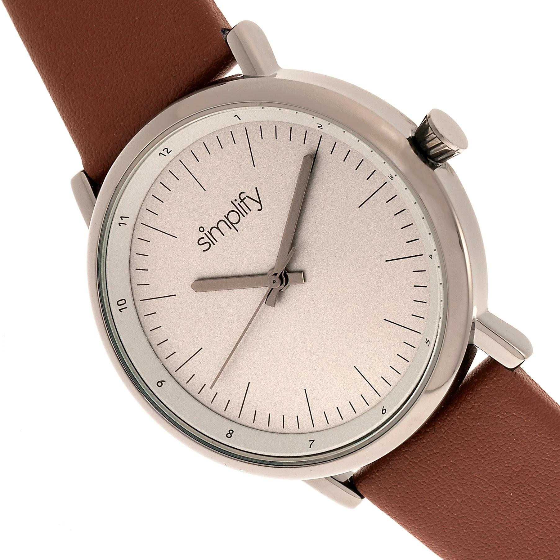 The 6200 Silver/Brown | Dial - Image 3
