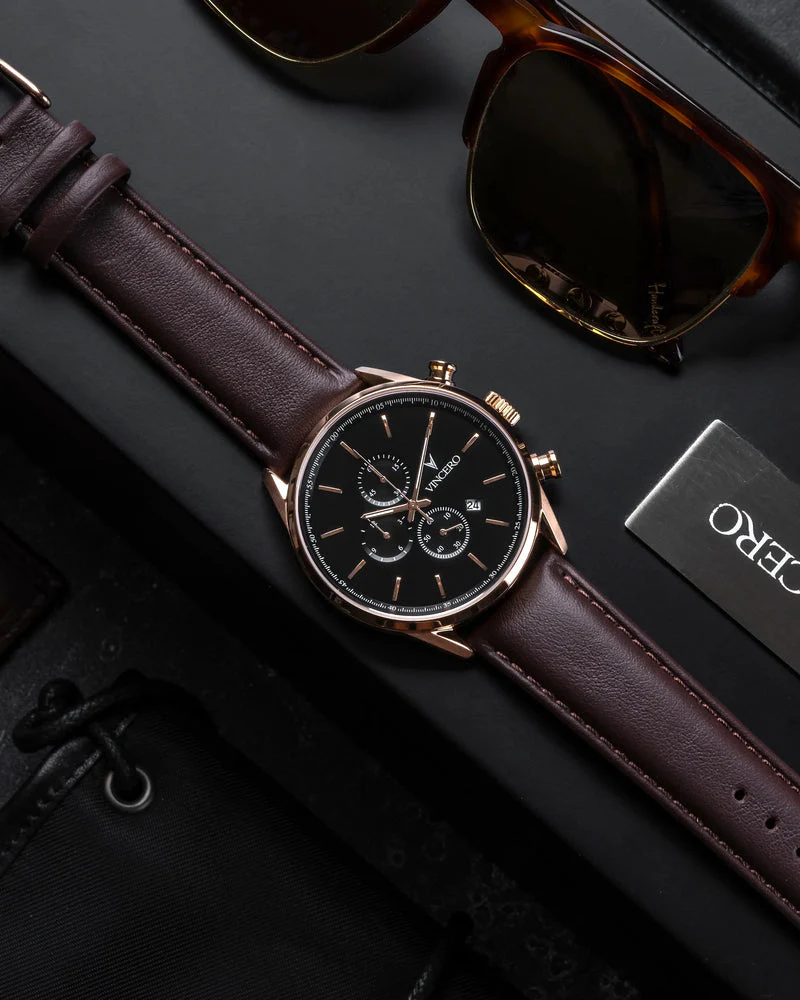 THE CHRONO S2 - ROSE GOLD Rose Gold | Black Dial - Image 4