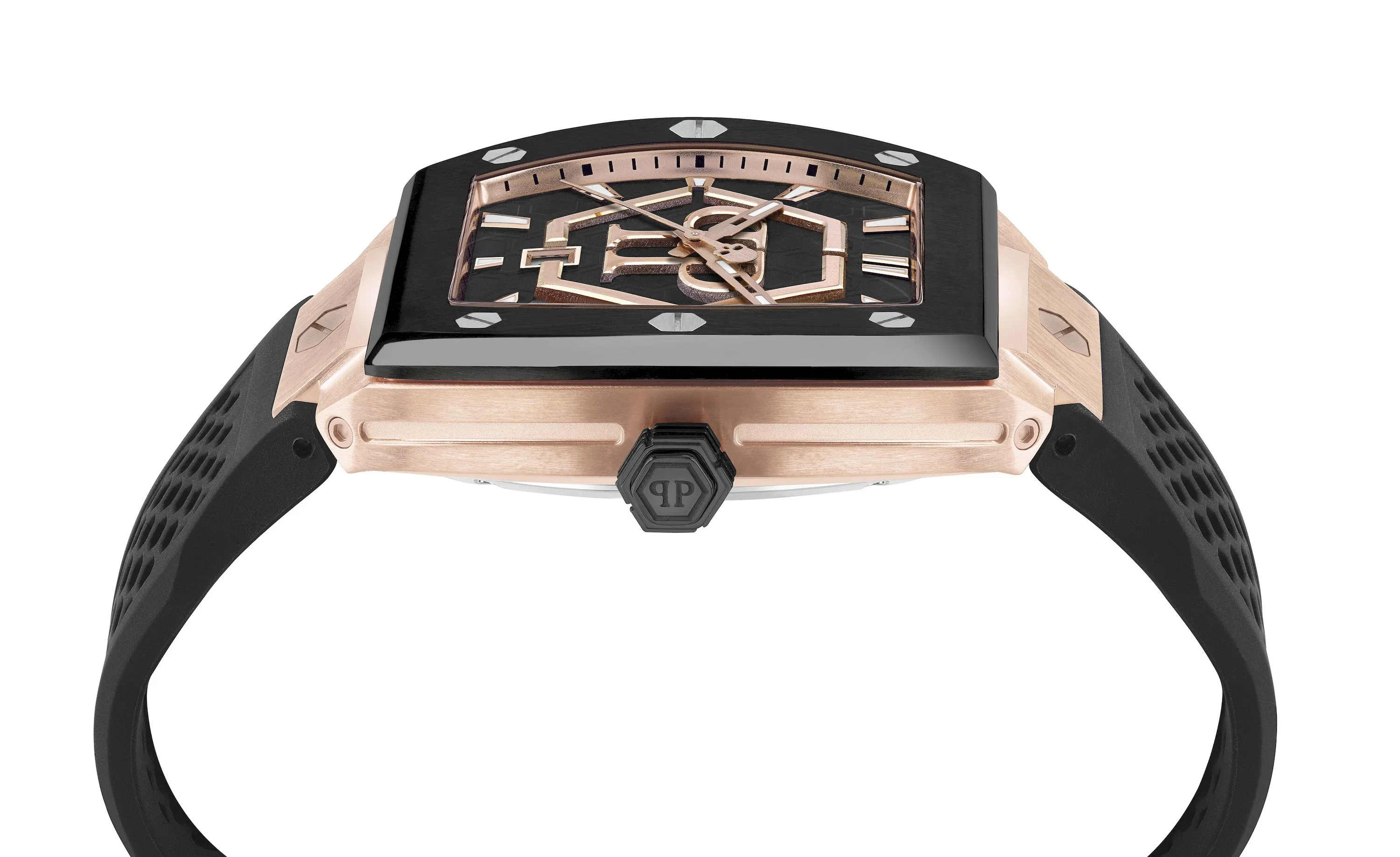 THE HEXAGON PHANTOM 44MM Black / Polyurethane Black Dial - Image 3